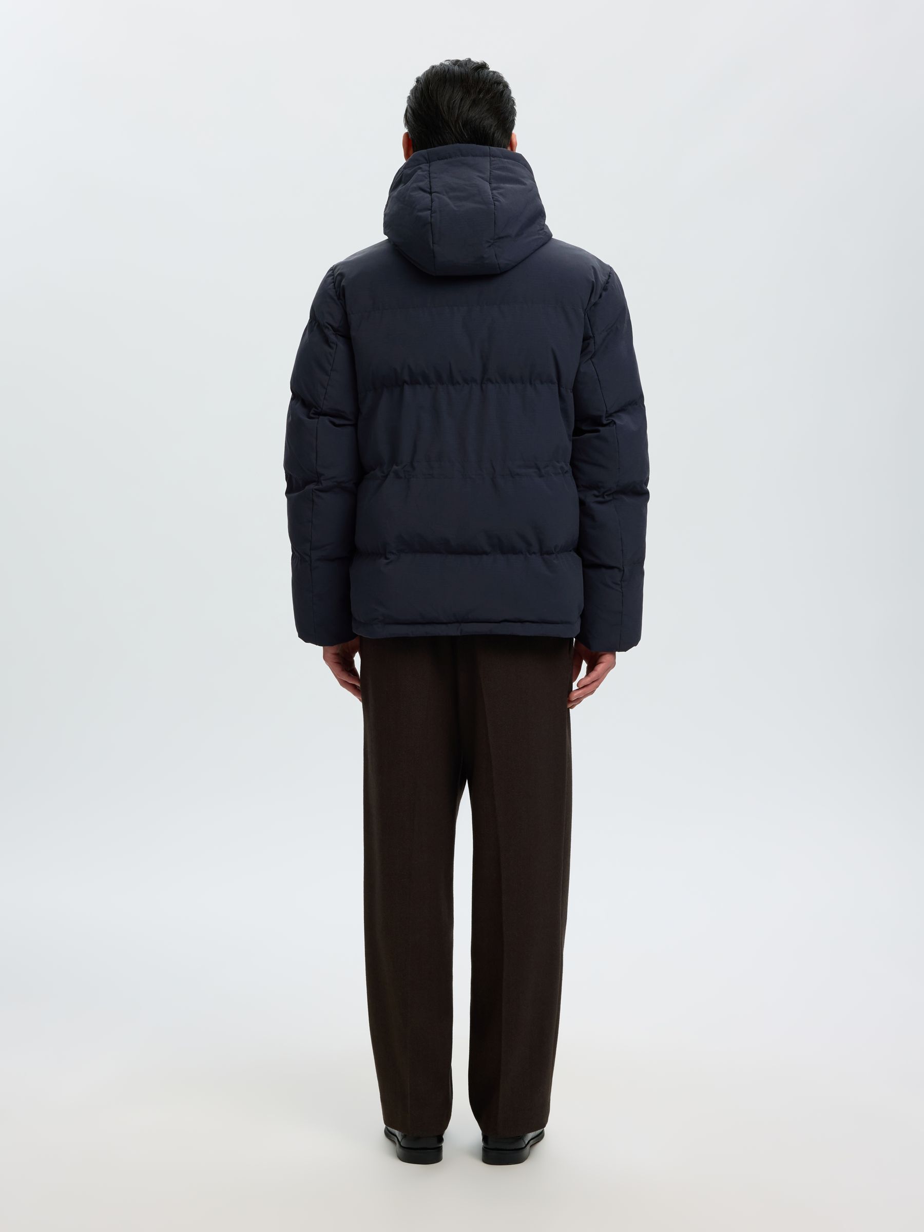 ADJUSTABLE WAIST PUFFER JACKET