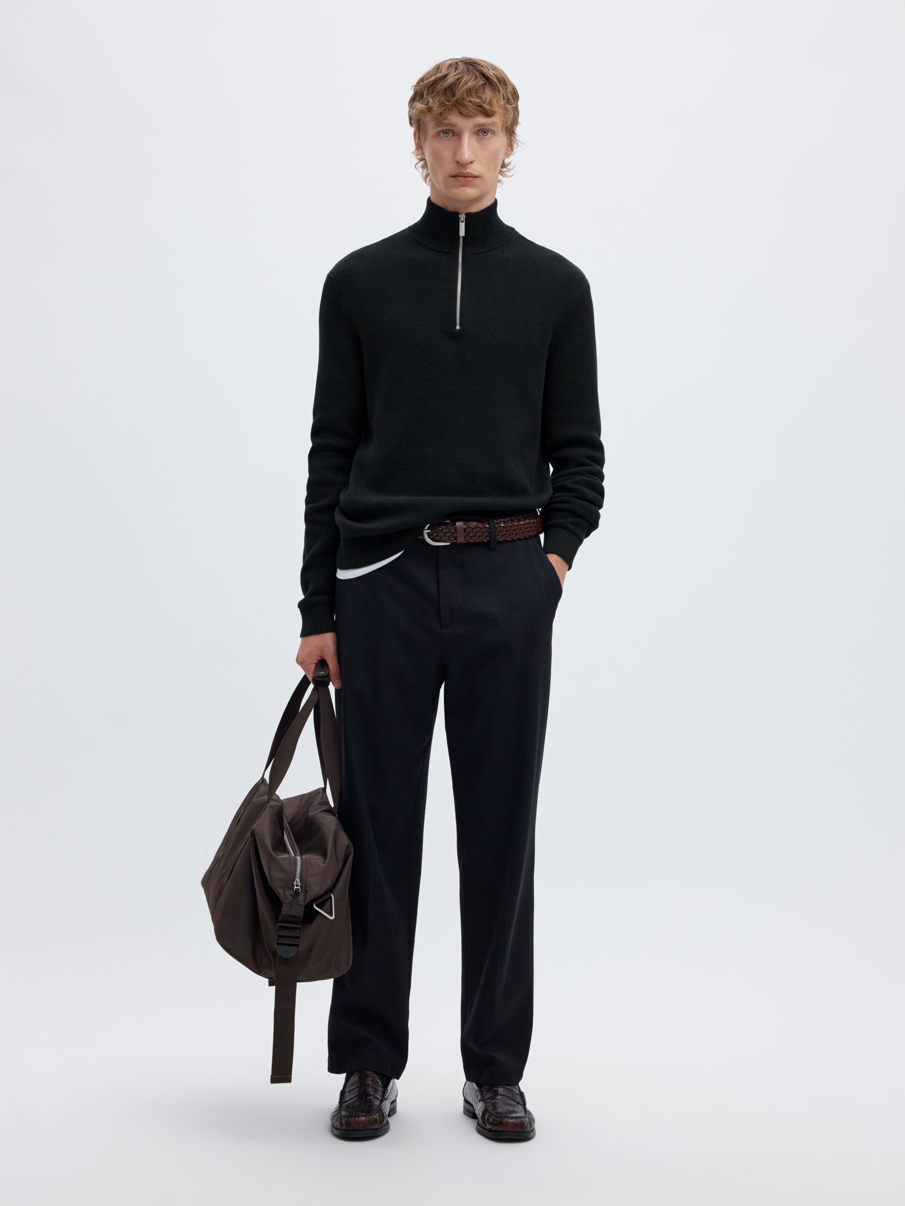 HALF-ZIP JUMPER
