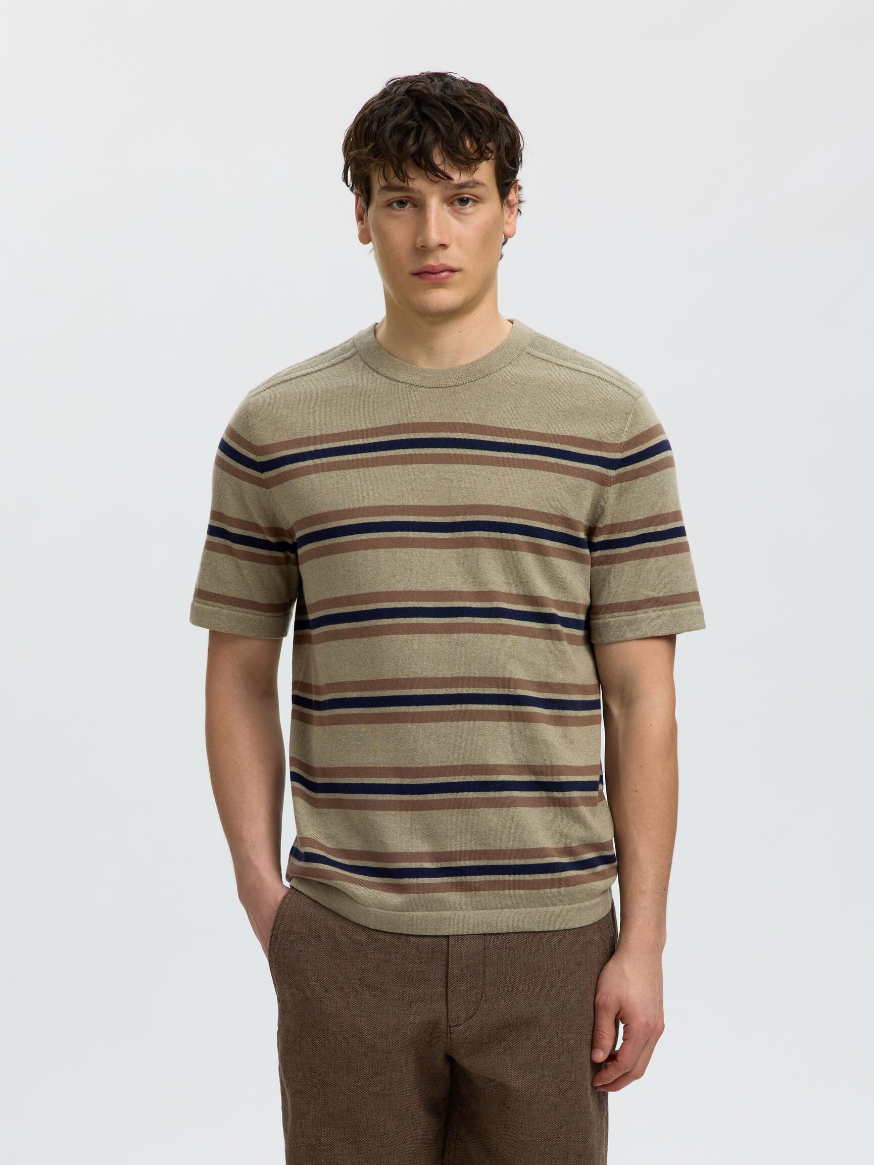 100% COTTON KNITTED TOP