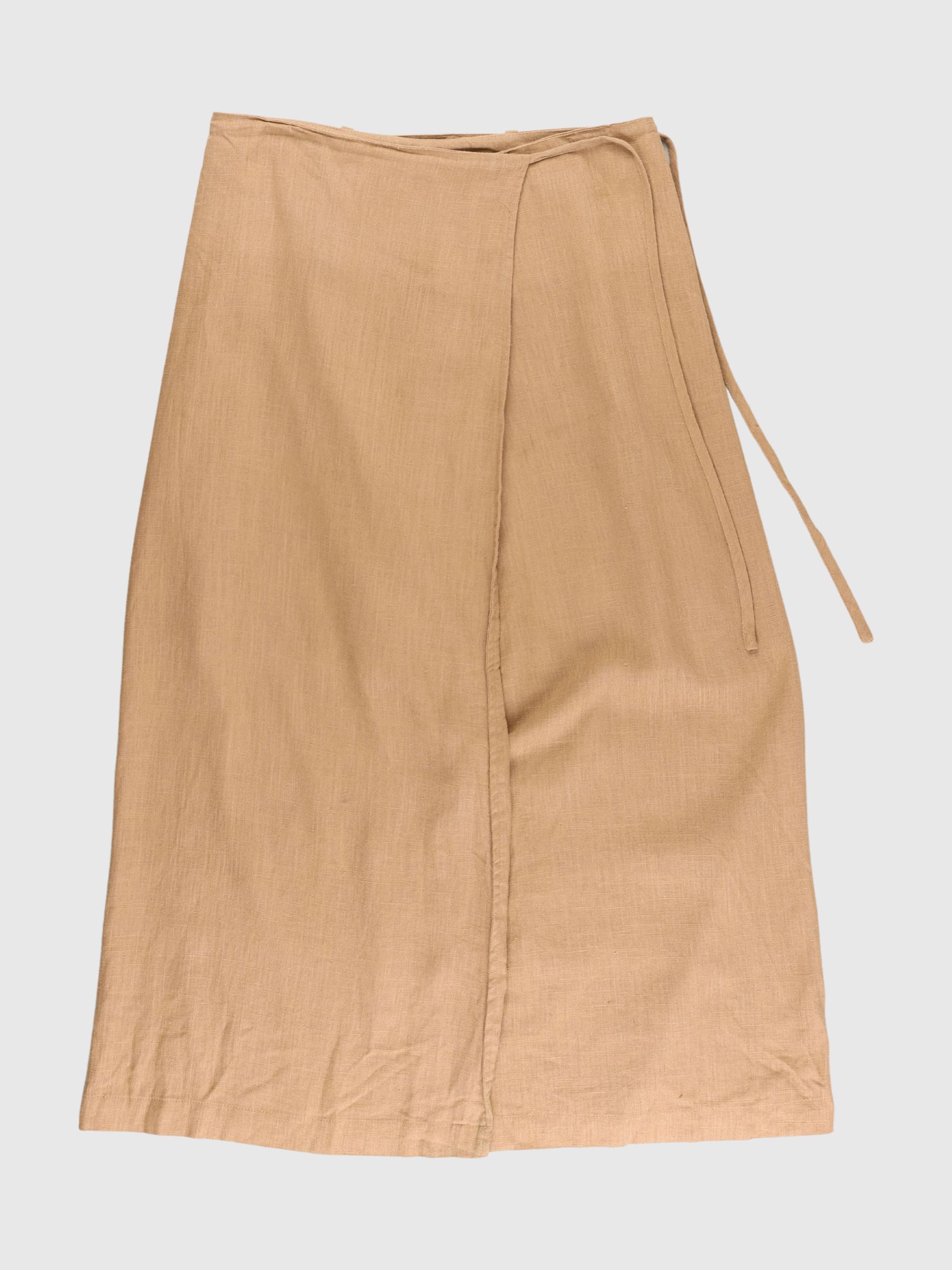 MIDI WRAP SKIRT