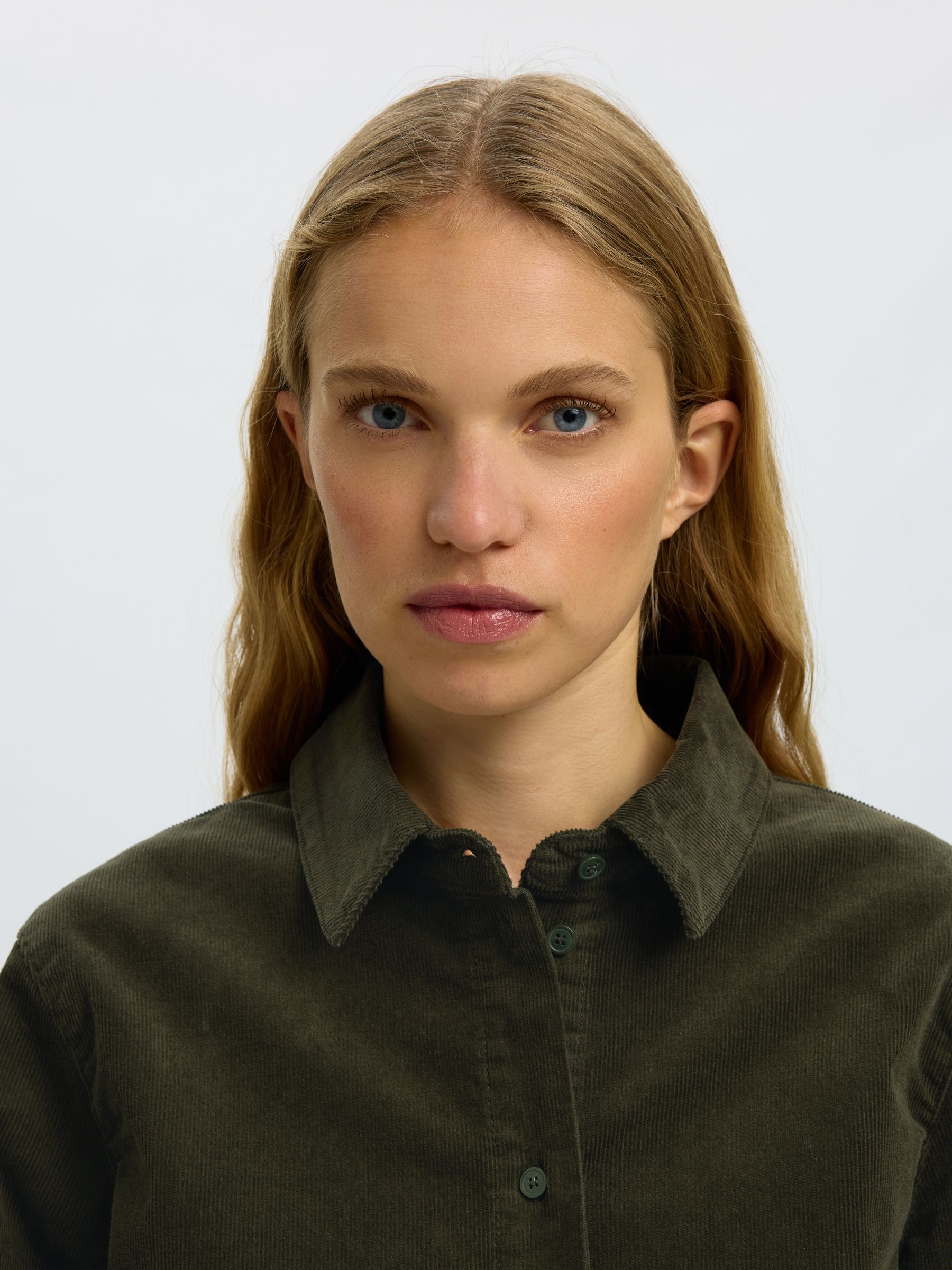 REGULAR FIT CORDUROY SHIRT