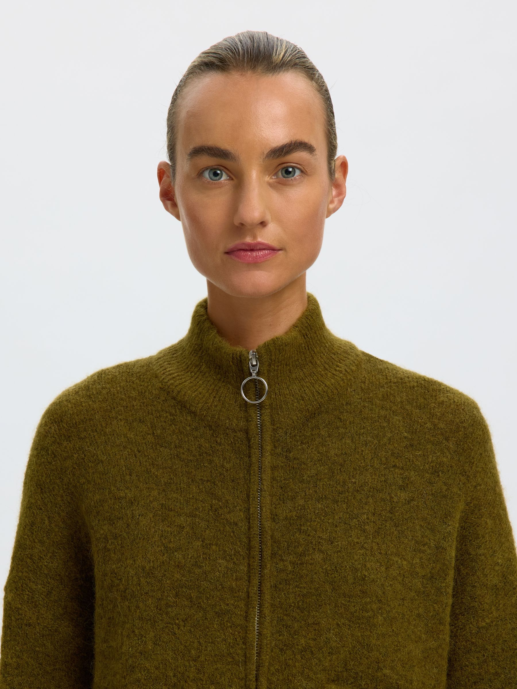 WOOL BLEND CARDIGAN