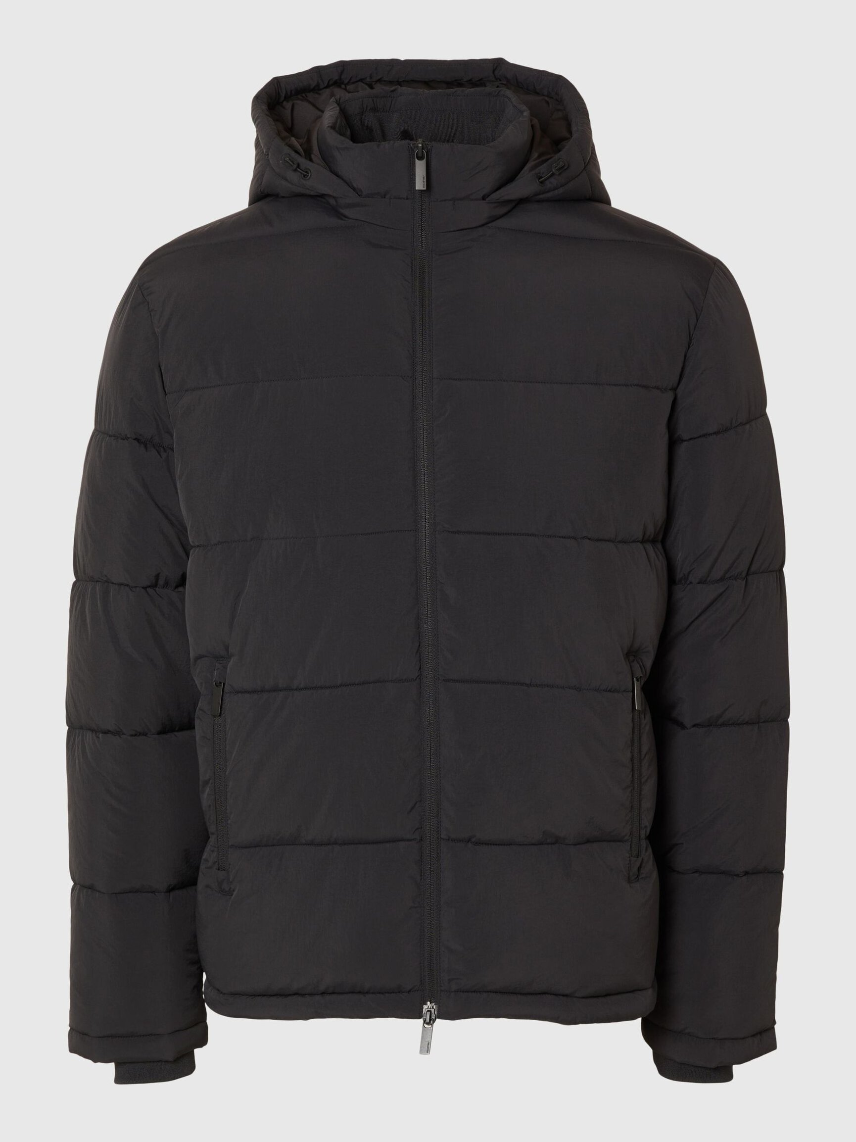 HOODED PUFFER JACKET