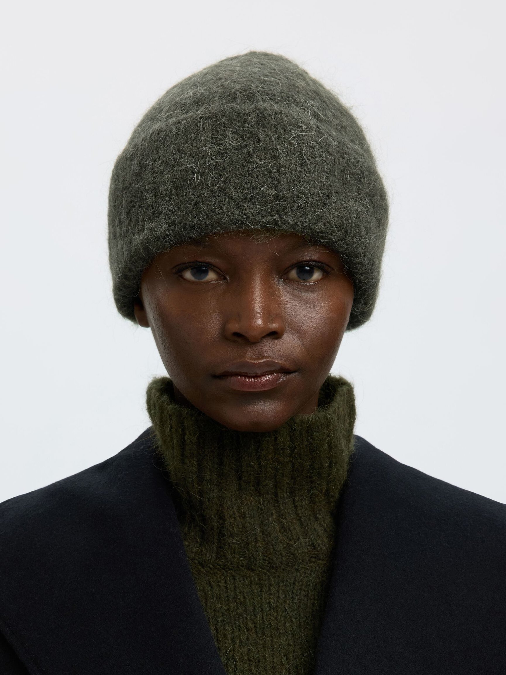 ALPACA WOOL BLEND BEANIE