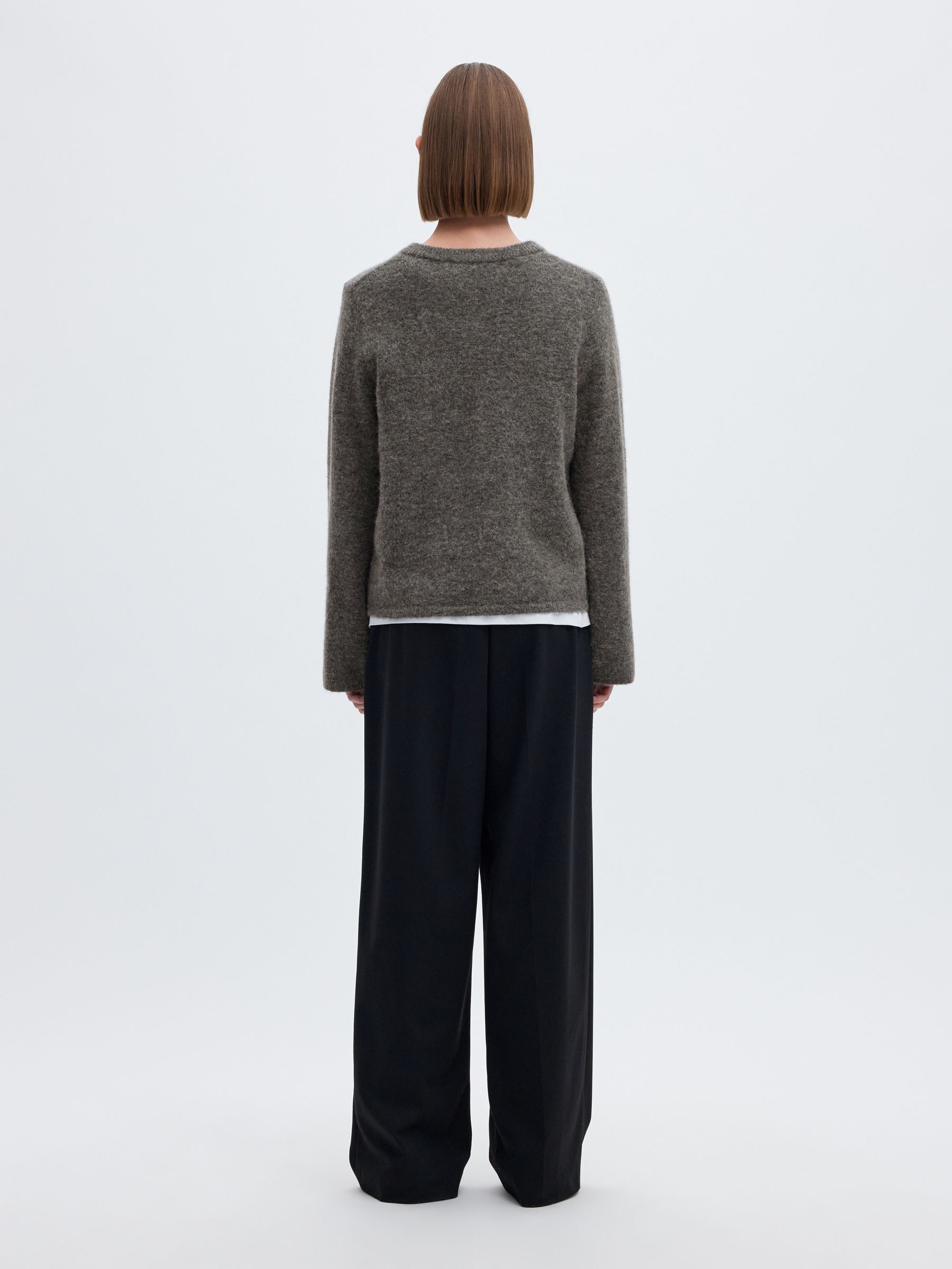 WOOL BLEND CARDIGAN