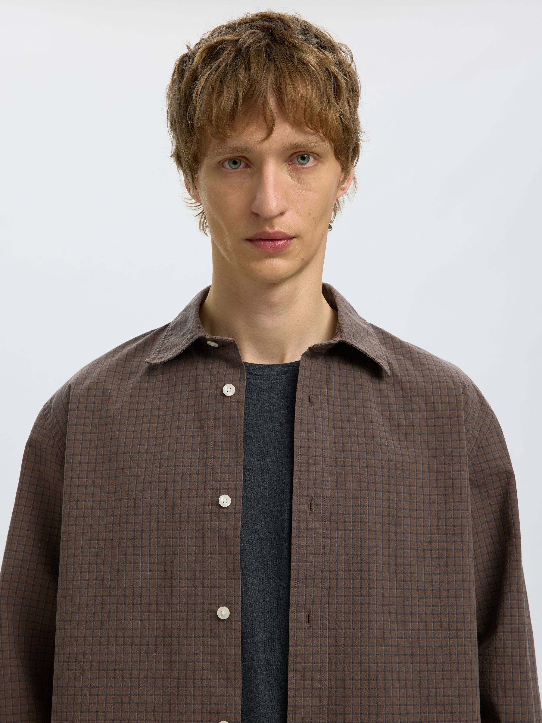 RELAXED FIT LONG SLEEVED SHIRT