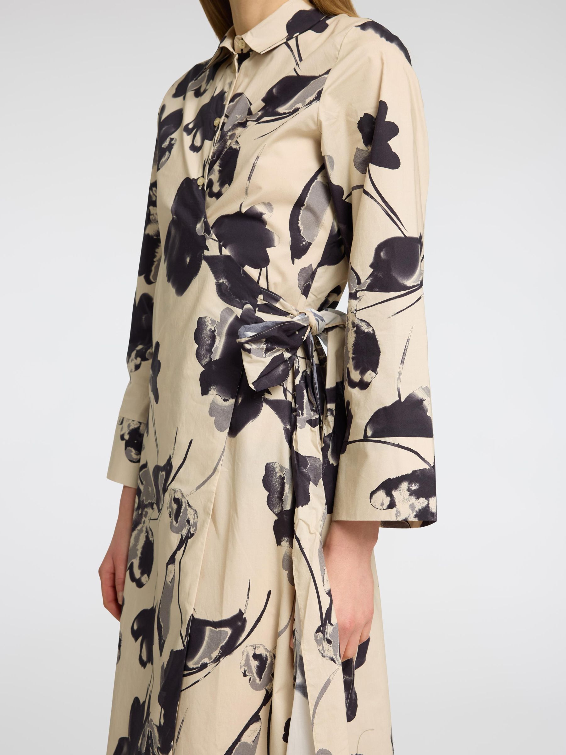 PRINTET SKJORTEKJOLE