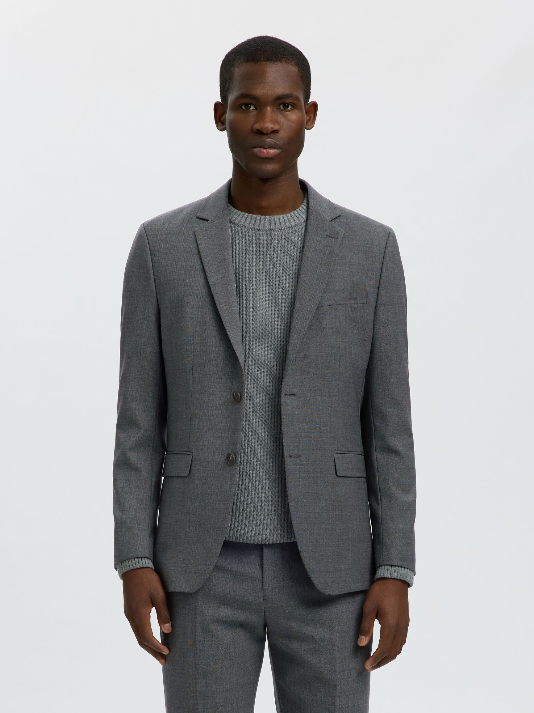 WOOL BLEND BLAZER
