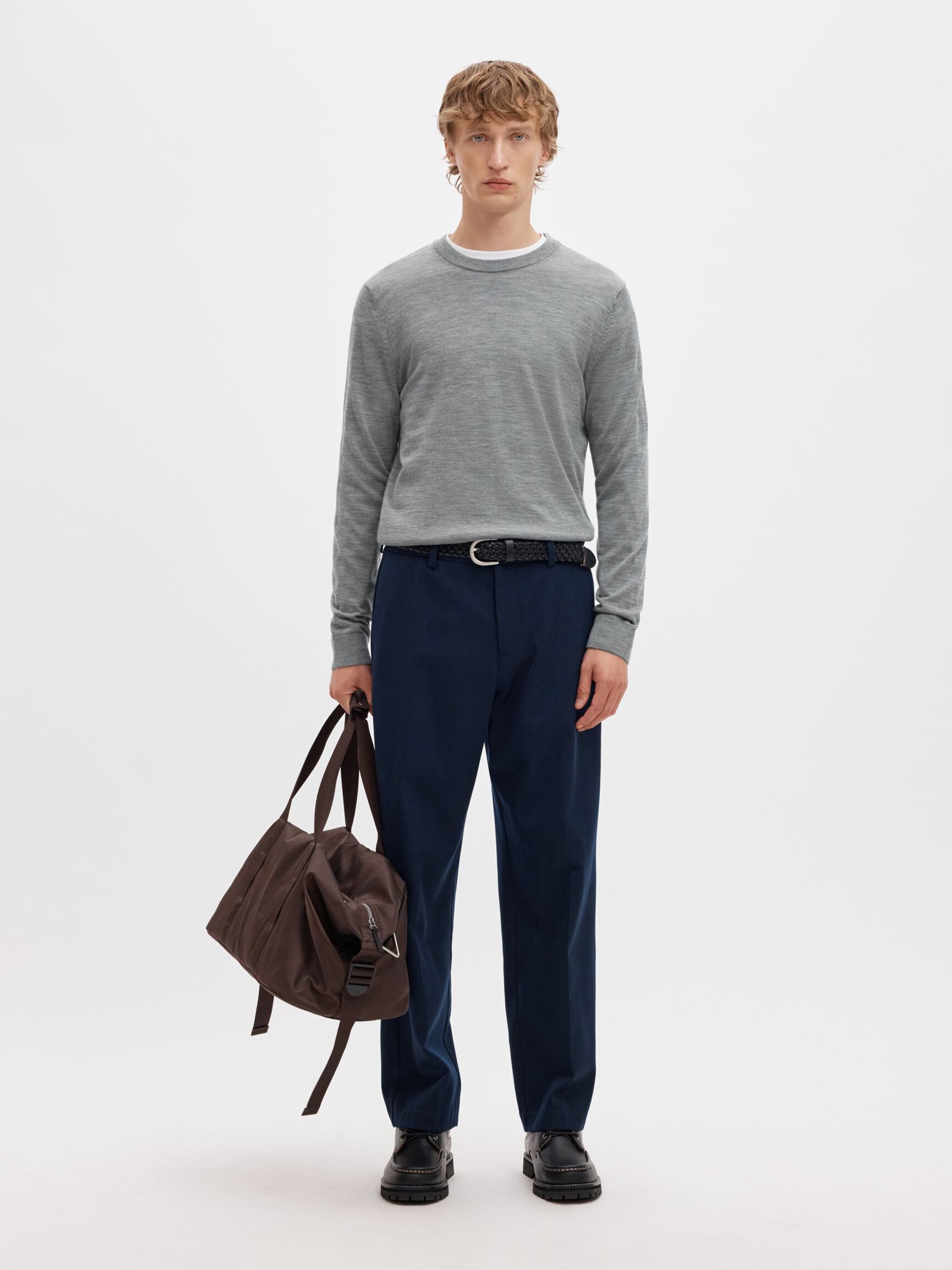 100% MERINO WOOL PULLOVER