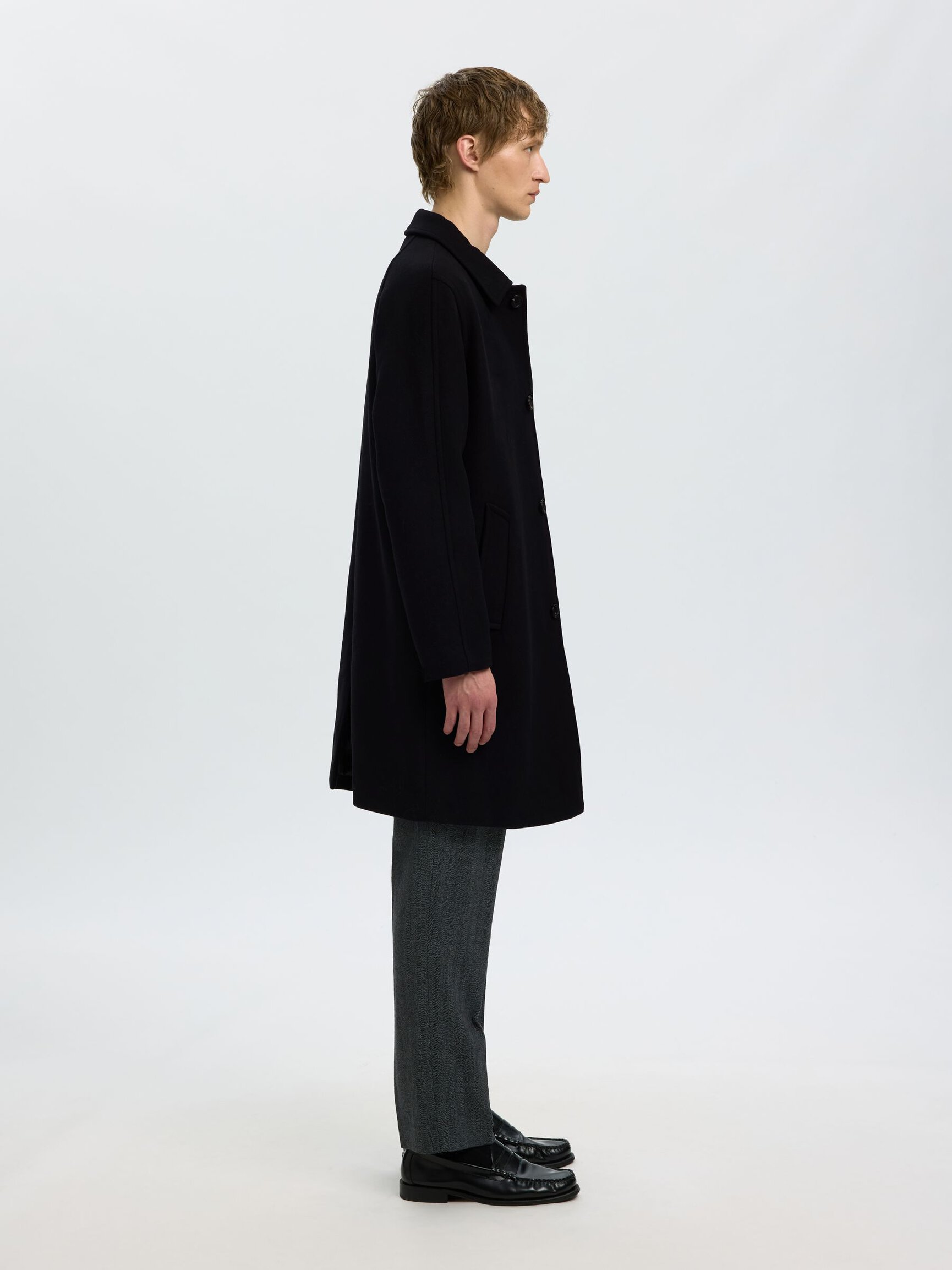 WOOL BLEND COAT
