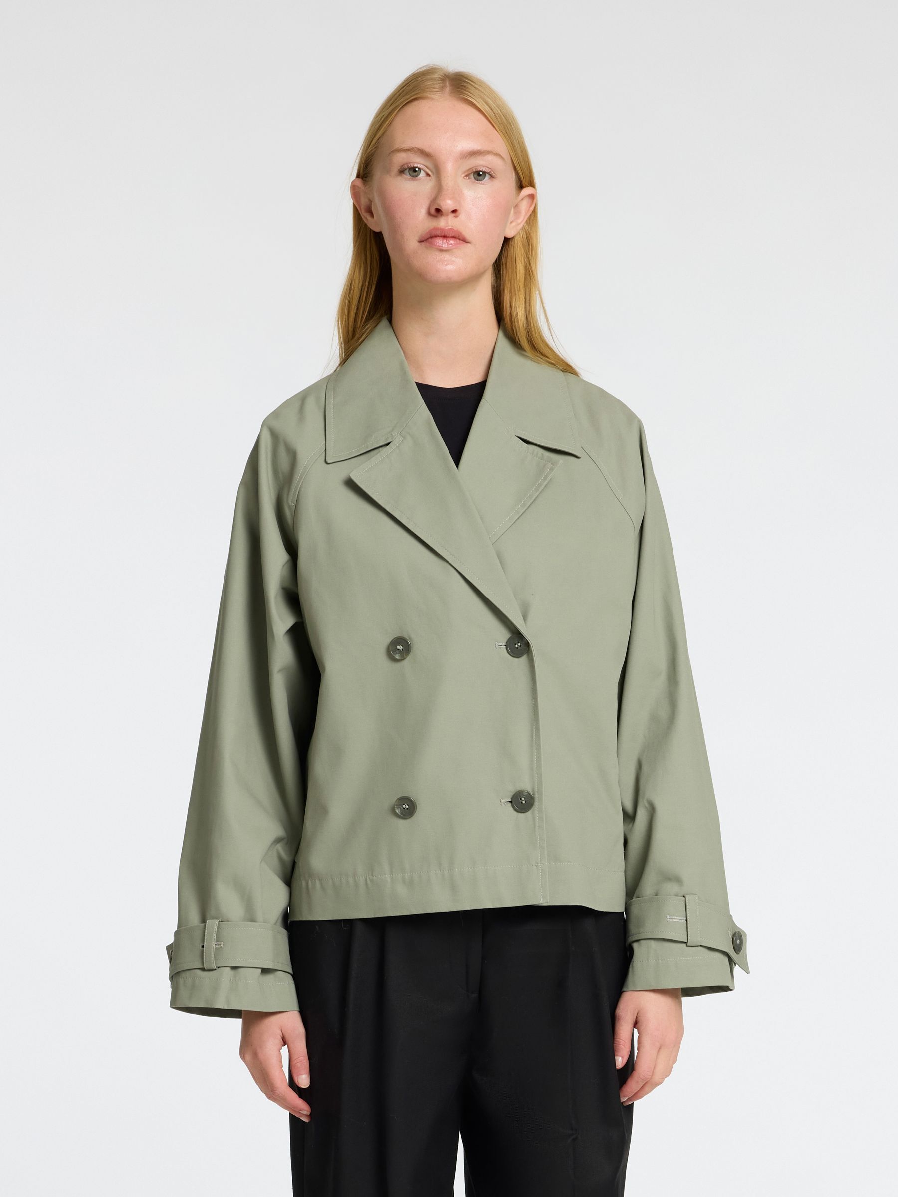 SHORT TRENCHCOAT