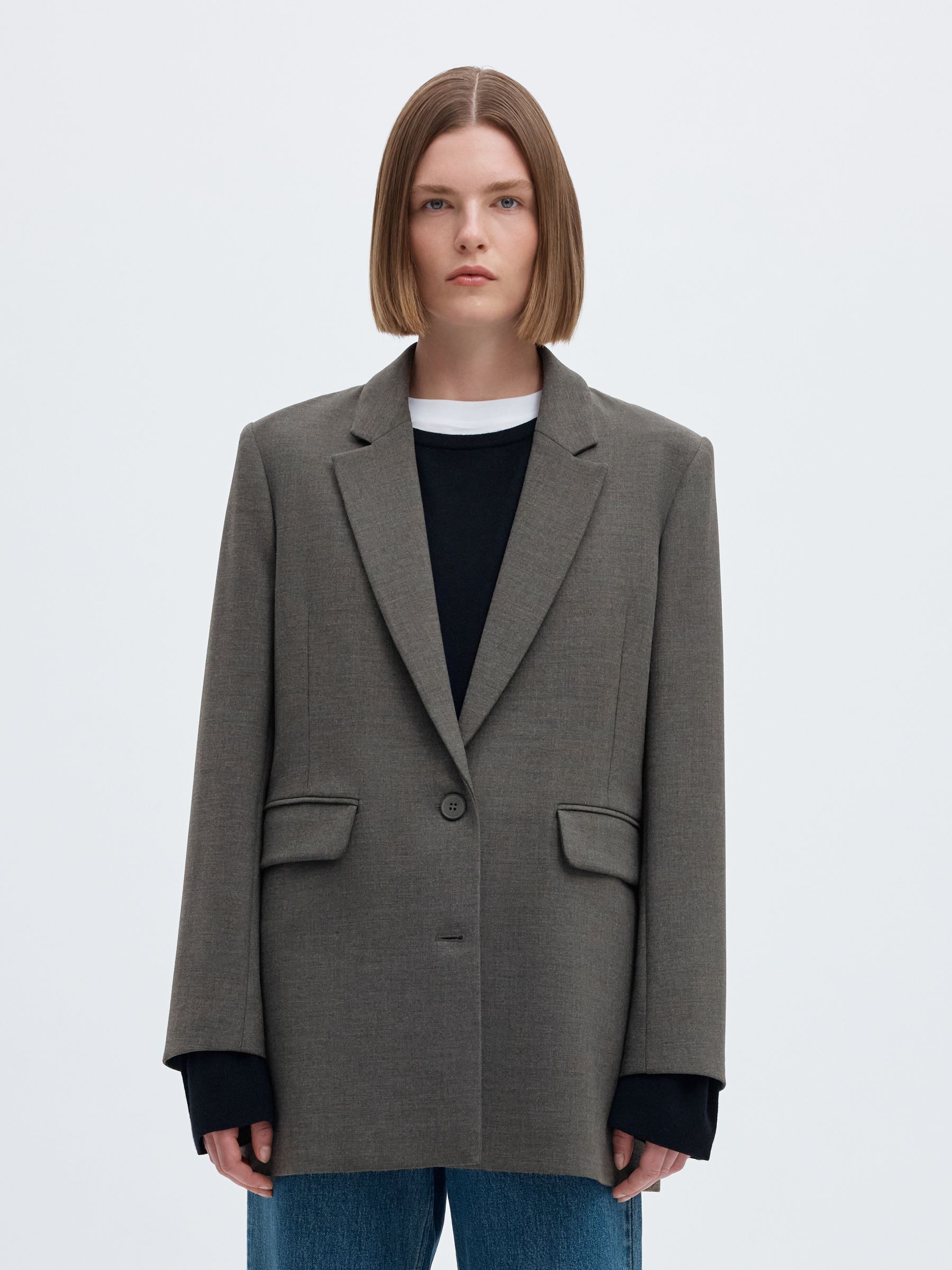 VISKOSEMIX RELAXED BLAZER