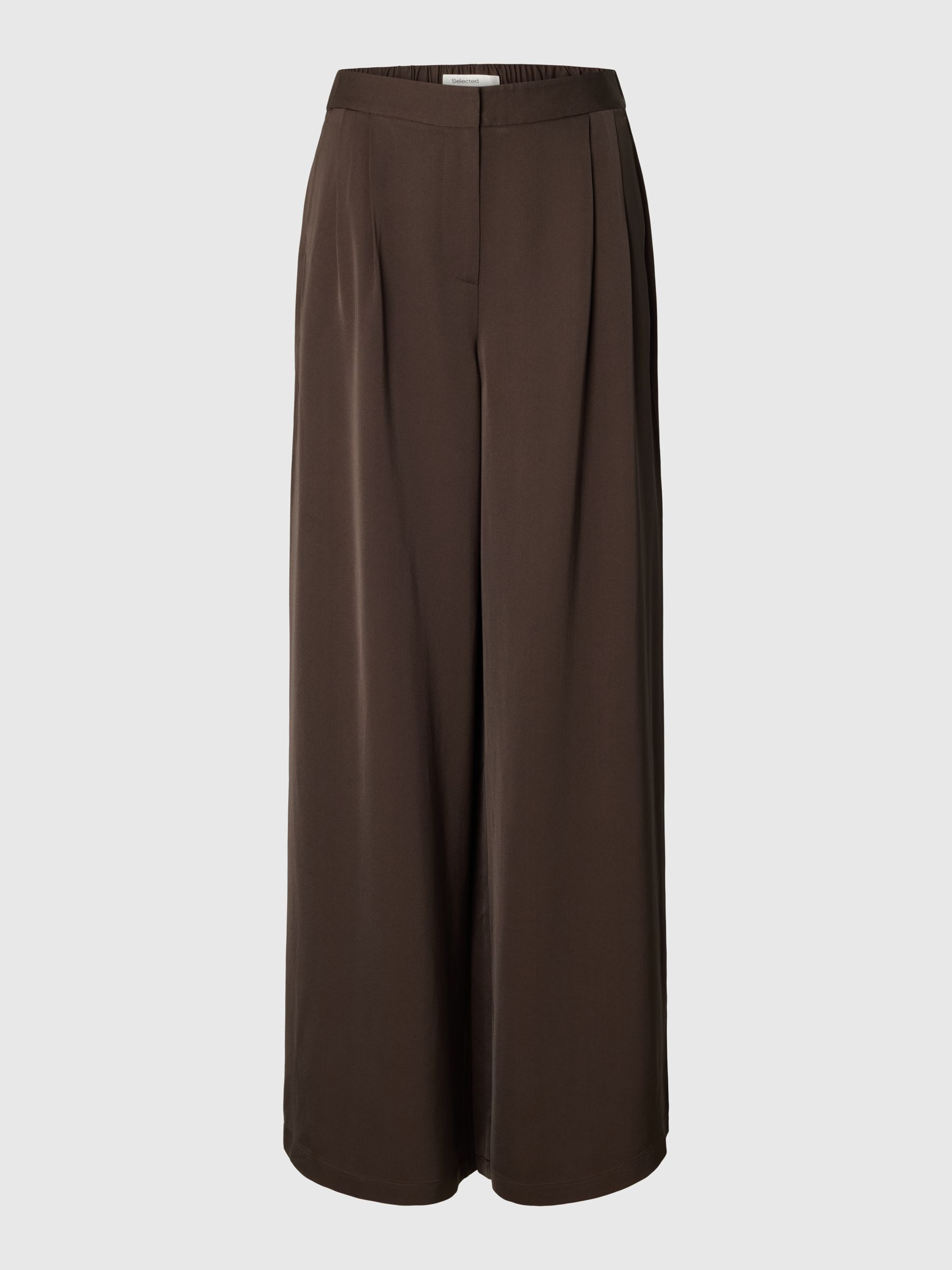 VISCOSE PANTALON À JAMBE AMPLE