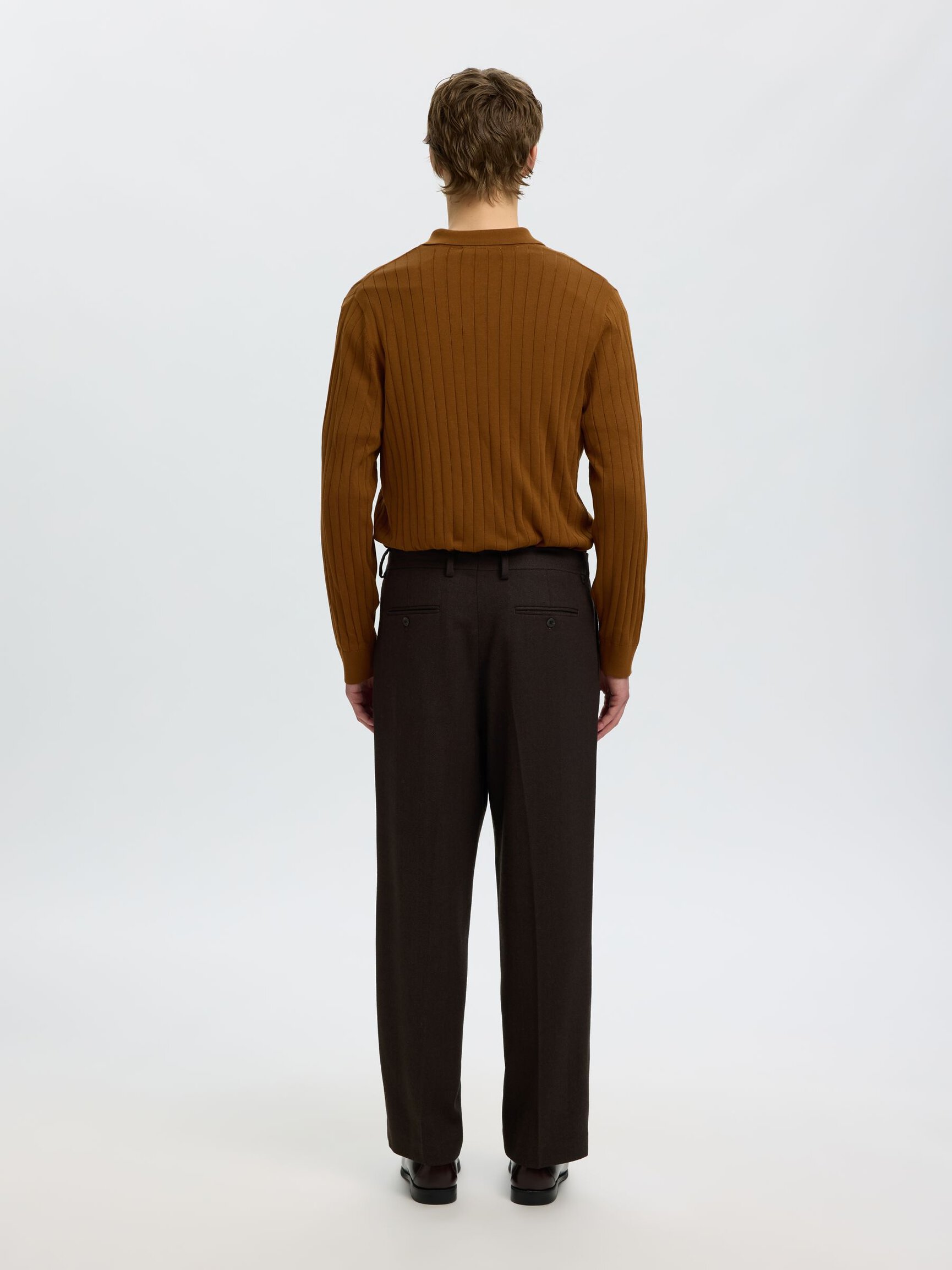 COTTON KNITTED POLO SHIRT
