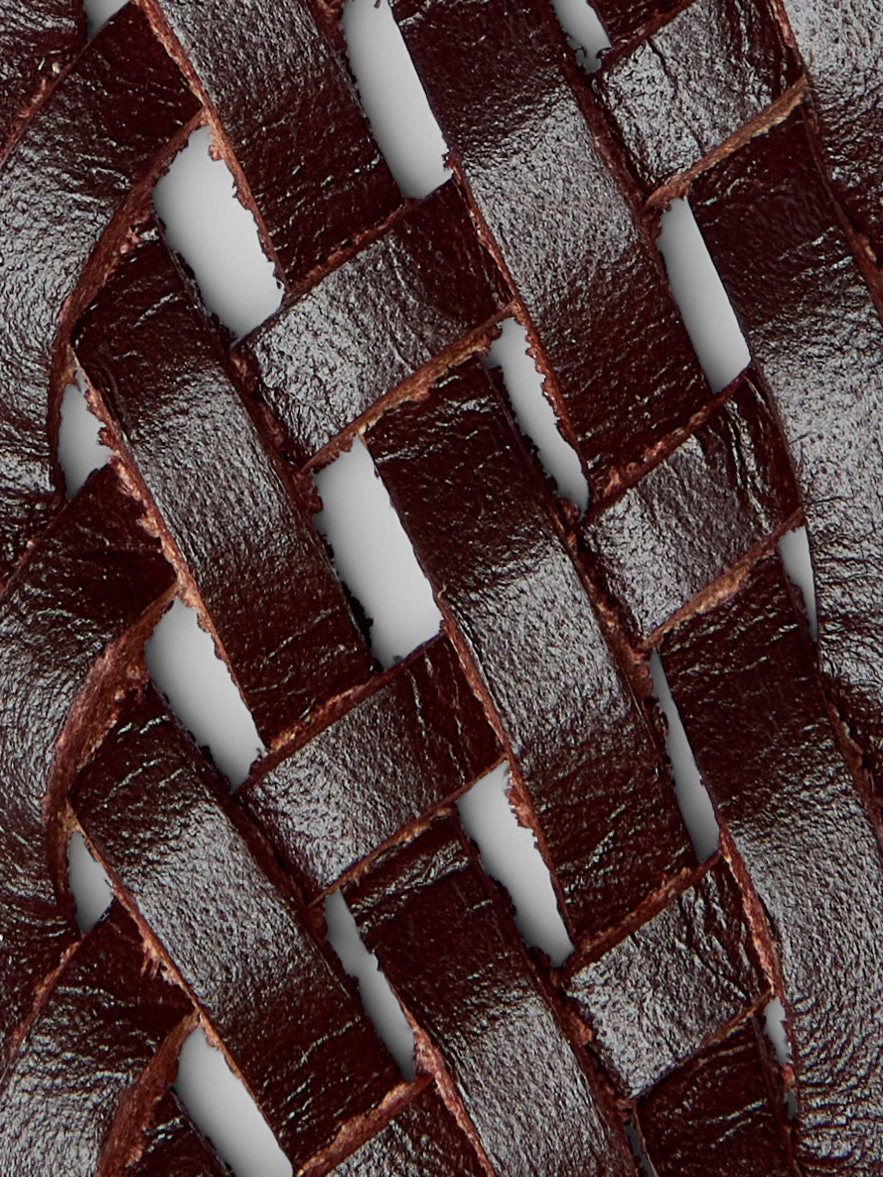BRAIDED LEATHER BELT