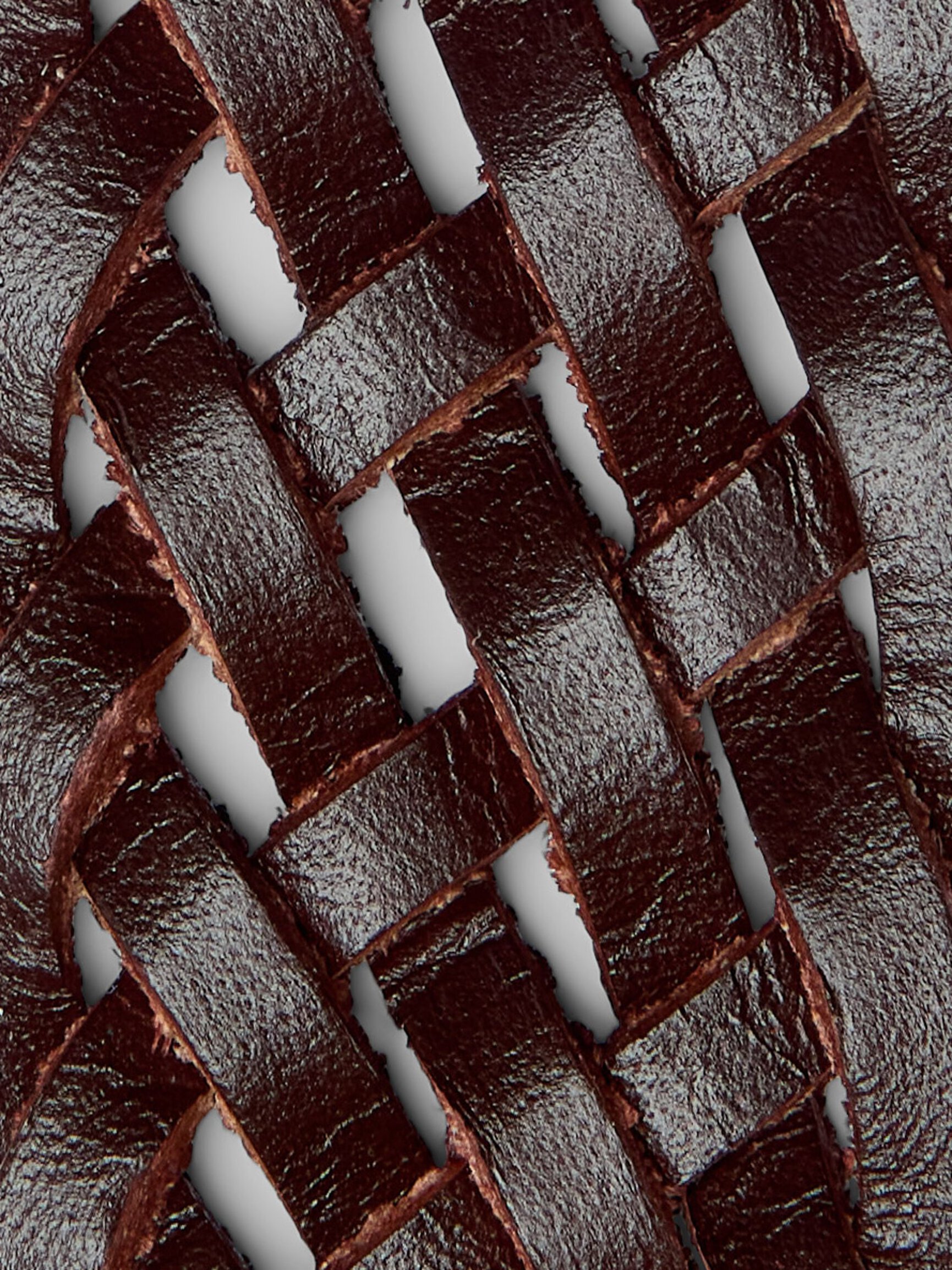 BRAIDED LEATHER BELT