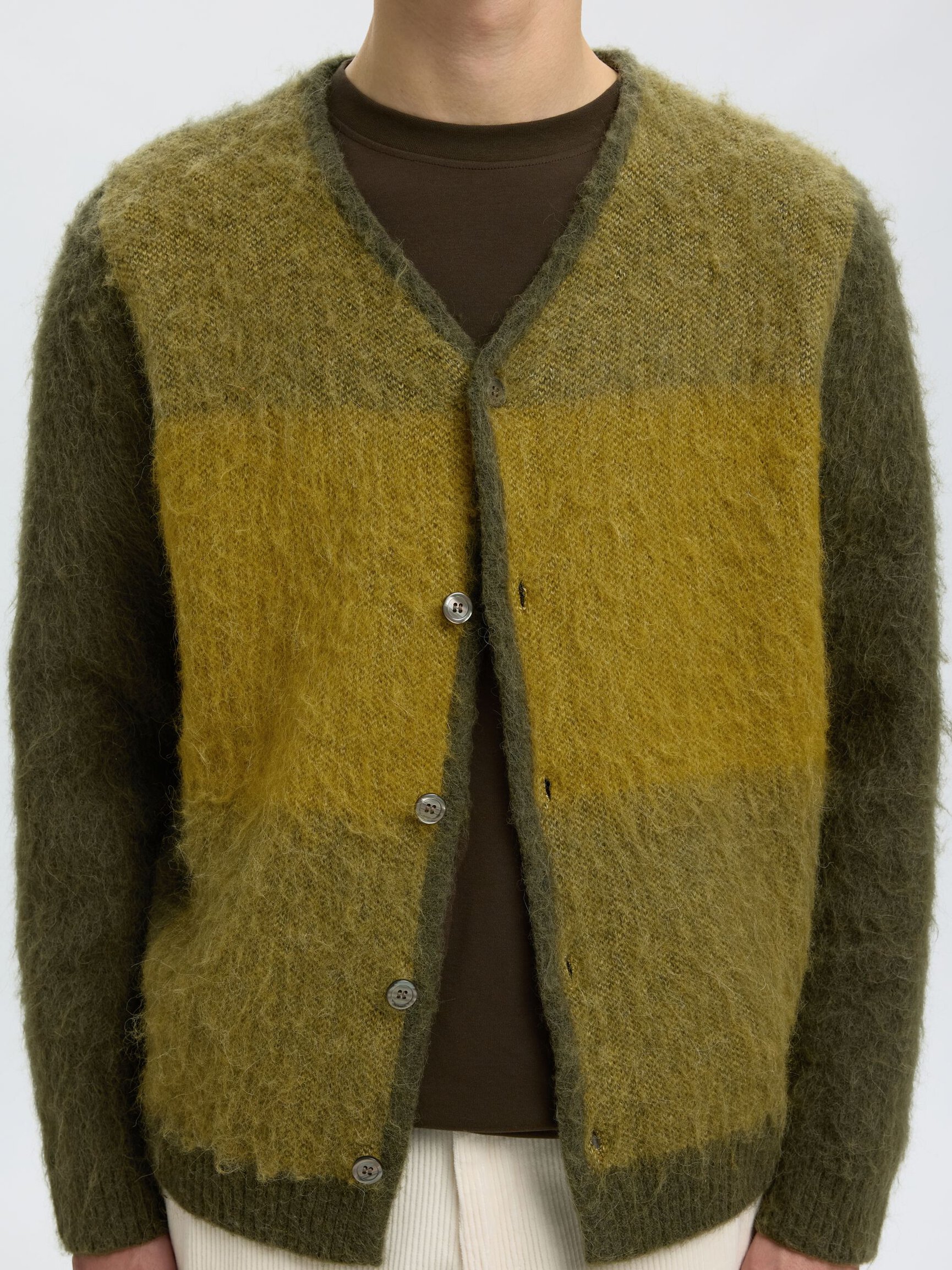 COUPE DÉCONTRACTÉE CARDIGAN EN MAILLE