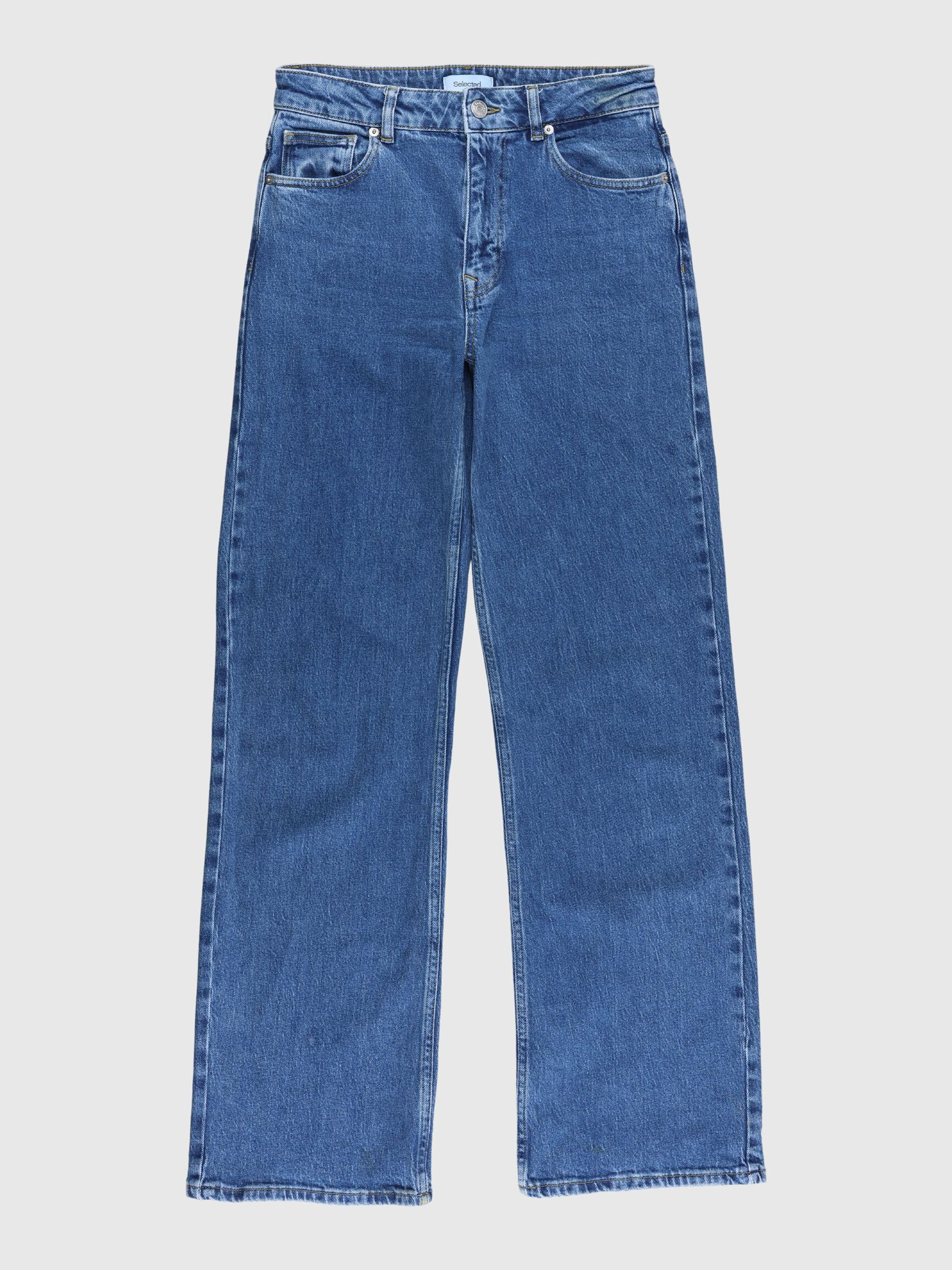 HIGH WAISTED WIDE LEG JEANS
