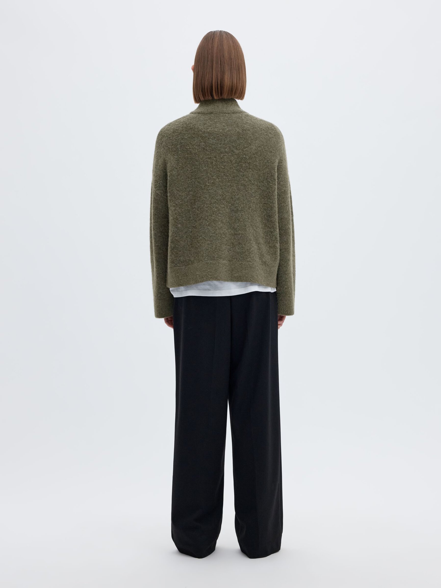 WOOL BLEND CARDIGAN