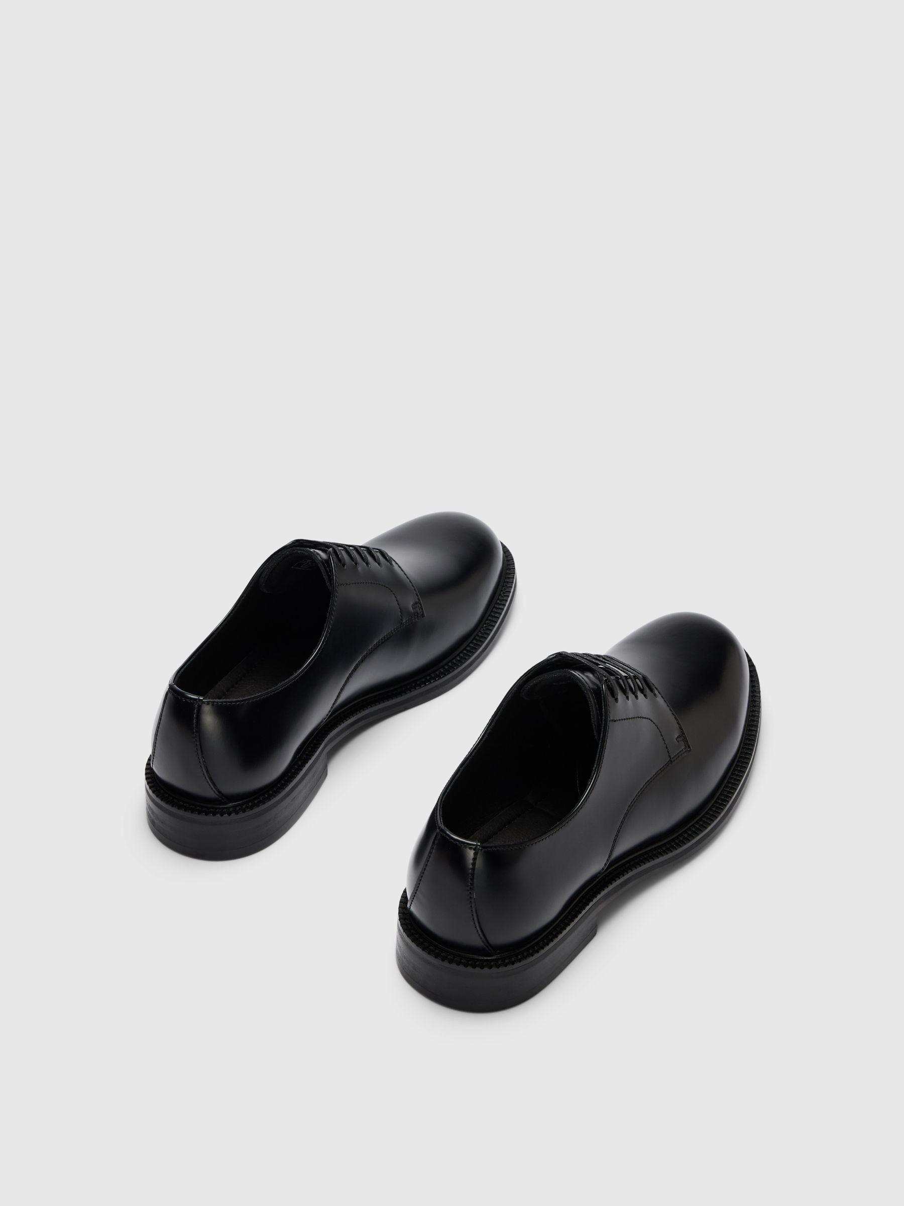 LEATHER DERBY SHOES