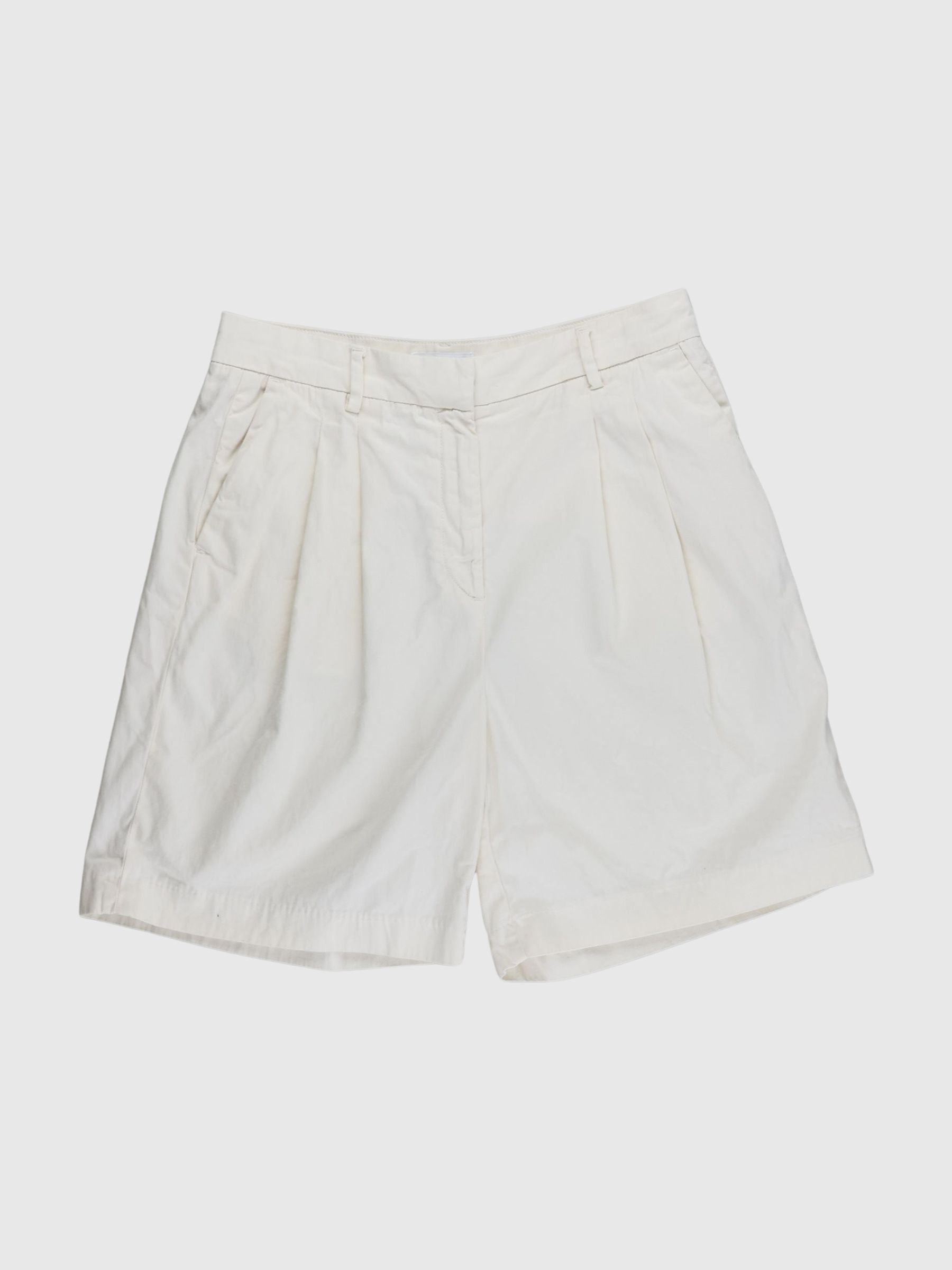 HIGH WAISTED CHINO SHORTS