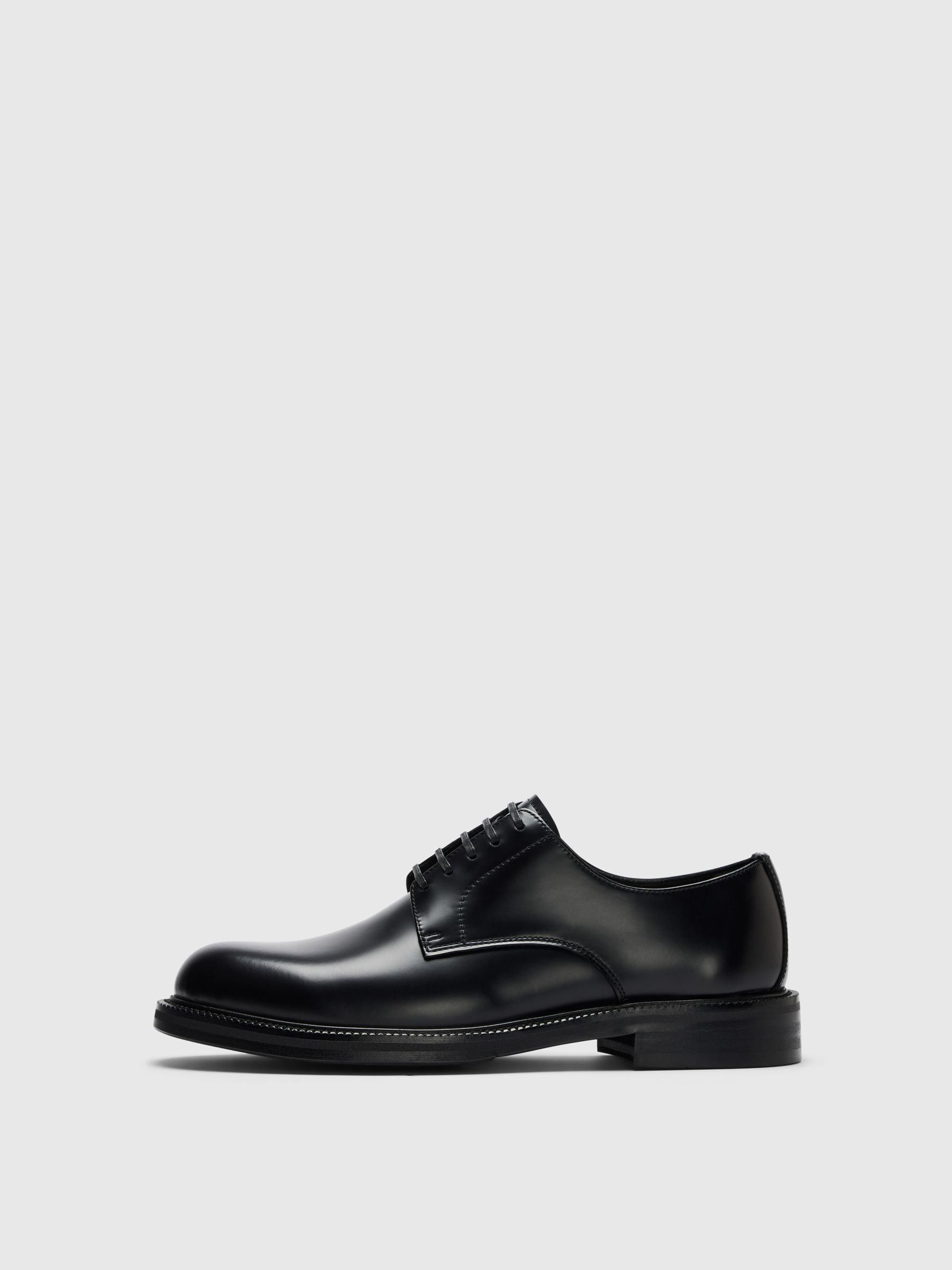LEATHER DERBY SHOES