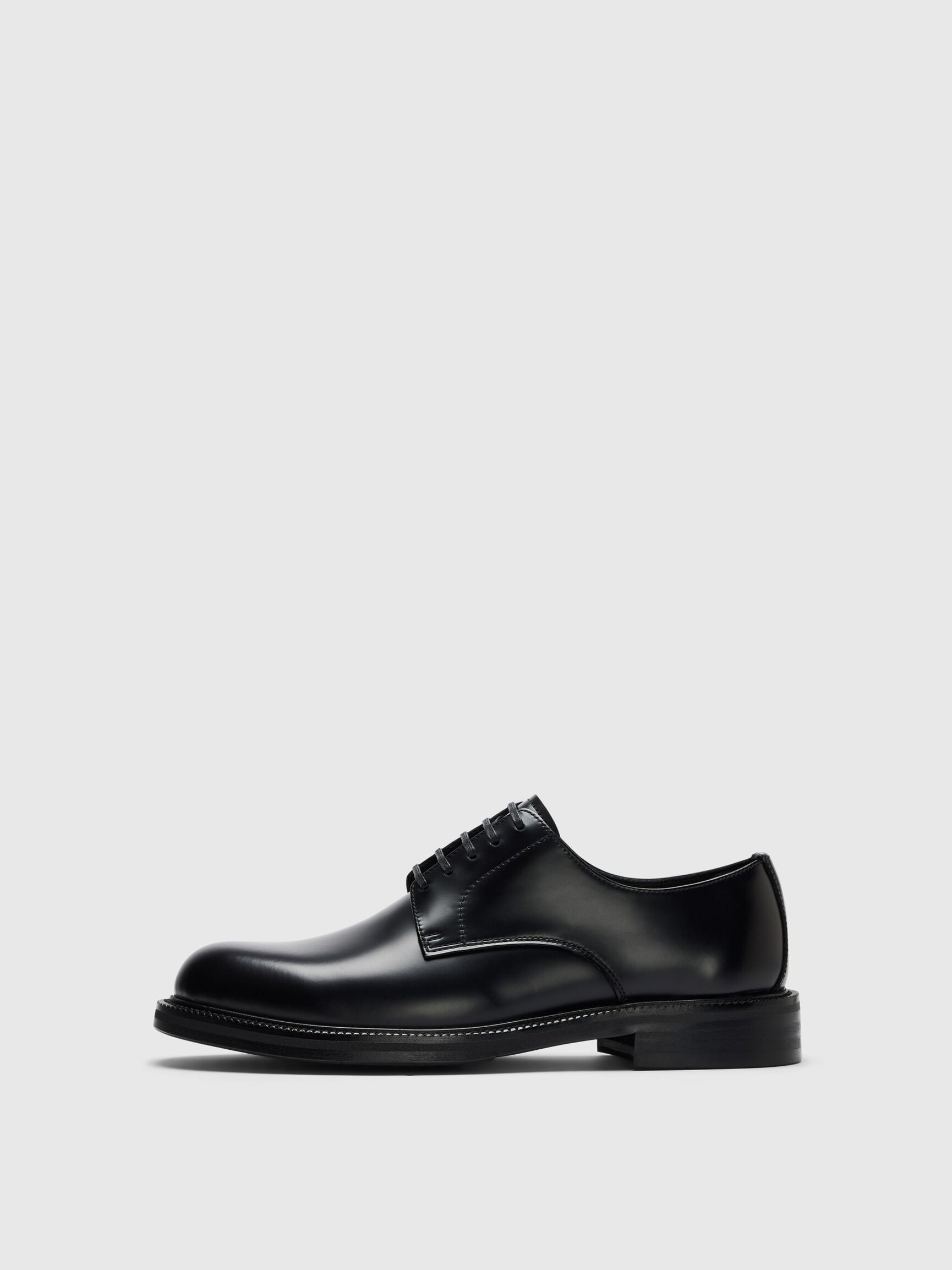 LEATHER DERBY SHOES