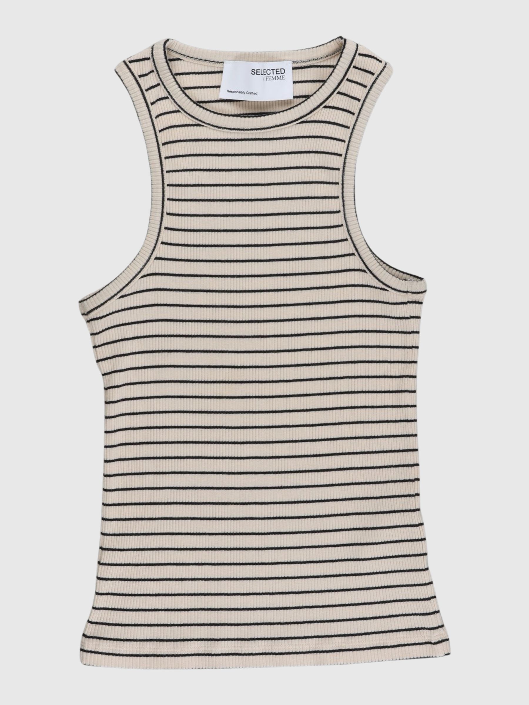 GESTREEPT TANKTOP