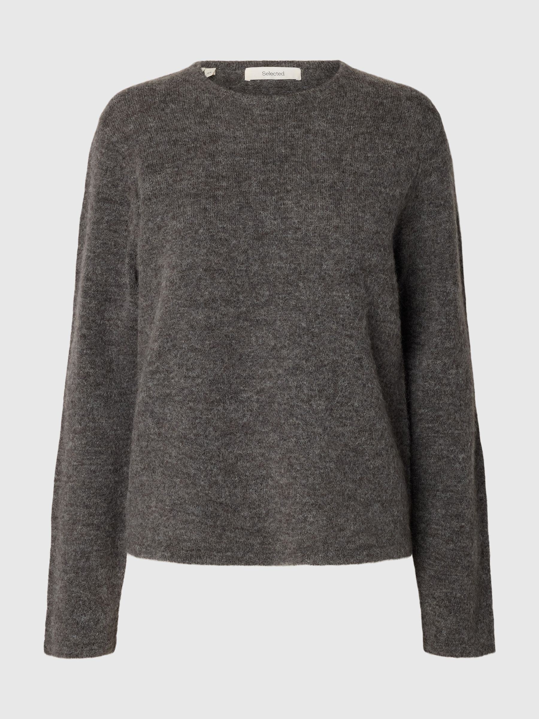 WOOL BLEND KNITTED PULLOVER