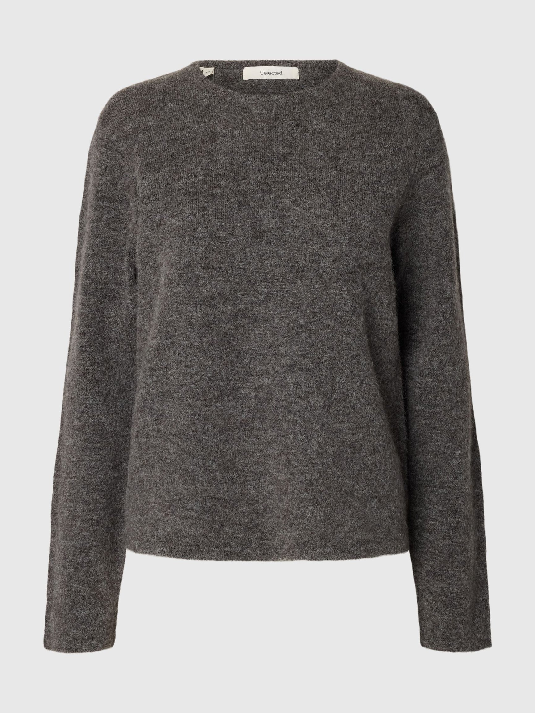 WOOL BLEND KNITTED PULLOVER