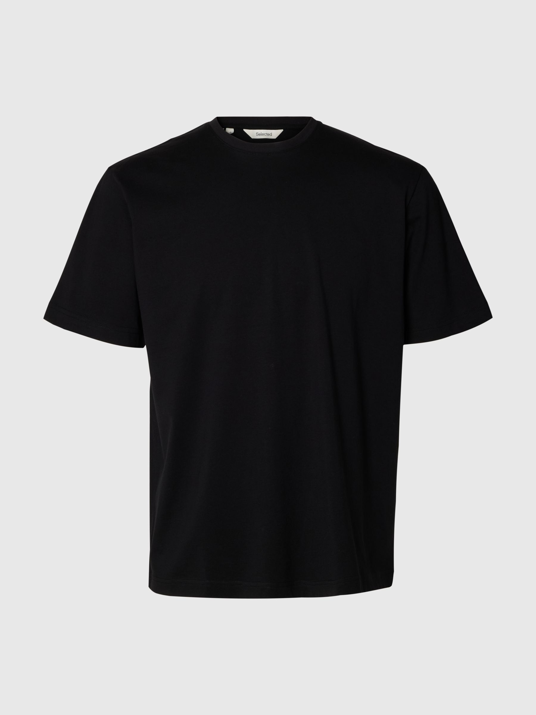 COTTON SHORT-SLEEVED CREWNECK T-SHIRT