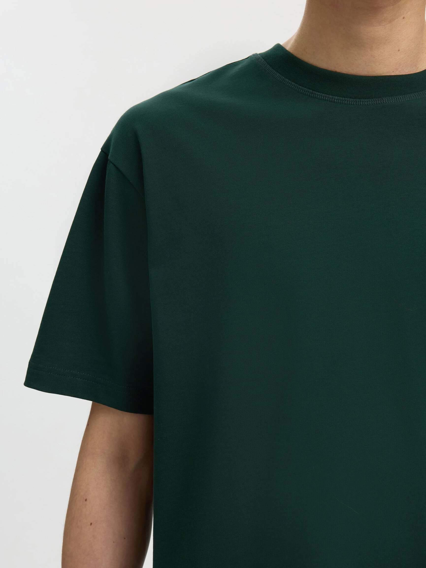 100% COTTON CREWNECK T-SHIRT