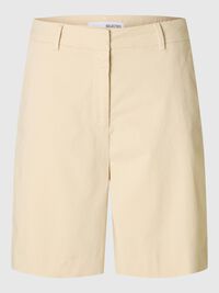 WIDE FIT HØJTALJEDE SHORTS, Birch, highres