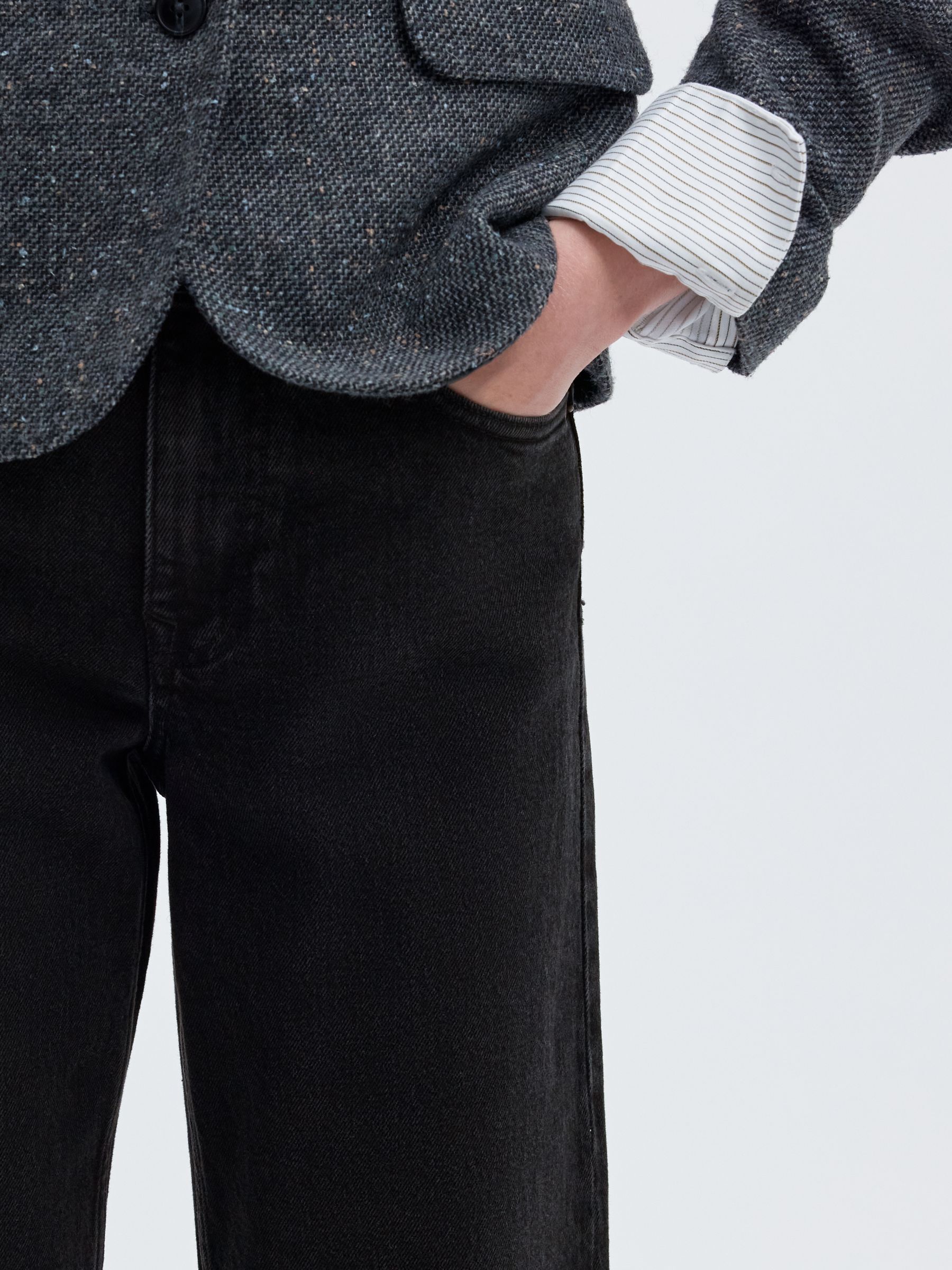 HÖG MIDJA JEANS MED VIDA BEN