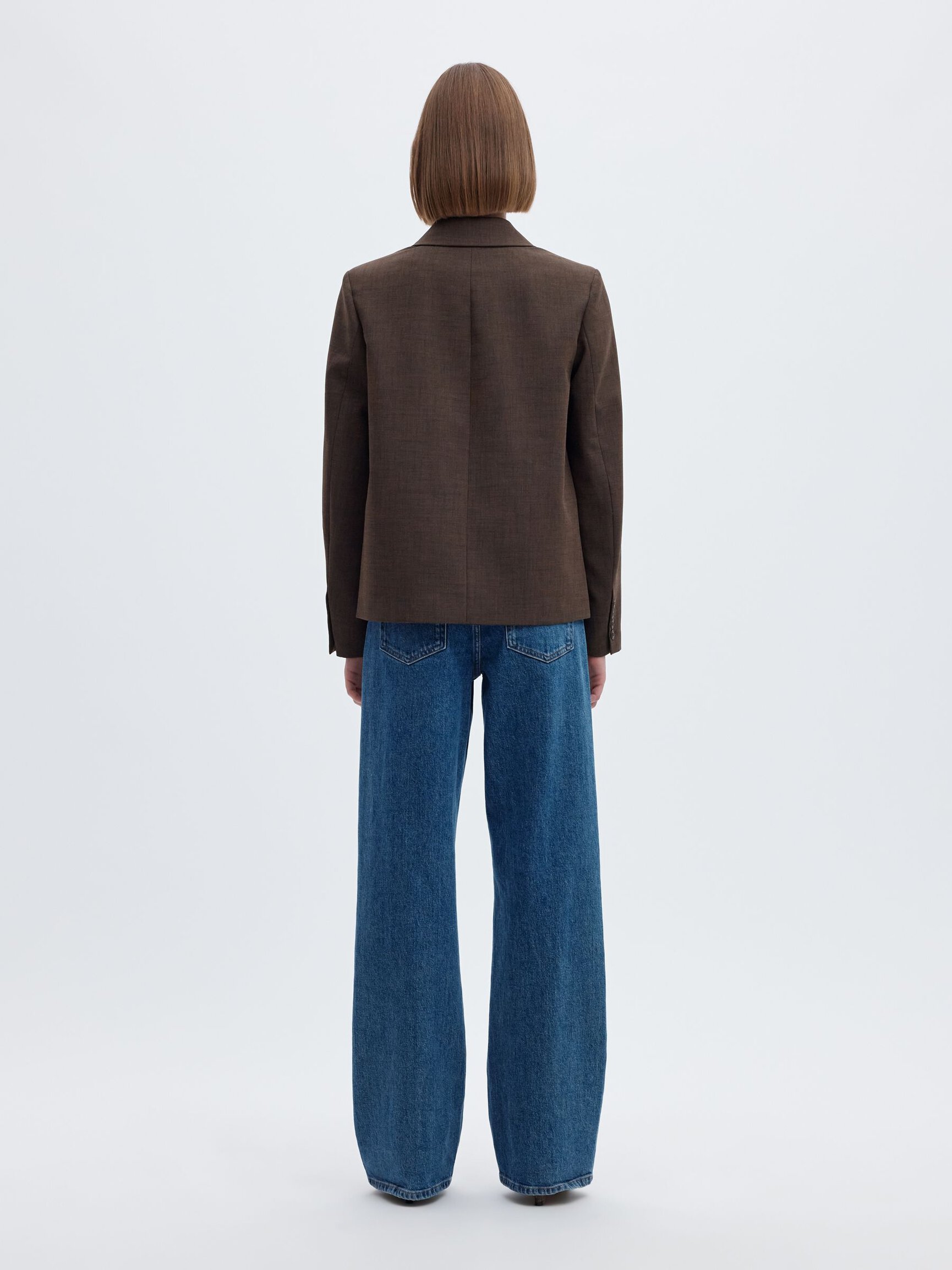 HIGH WAISTED WIDE LEG JEANS
