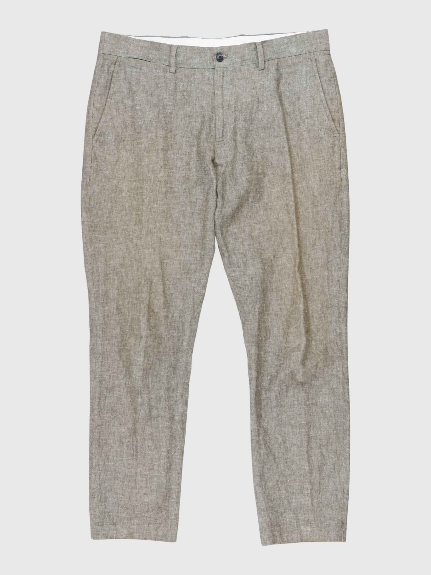 IRONED CREASE TAILORED TROUSERS