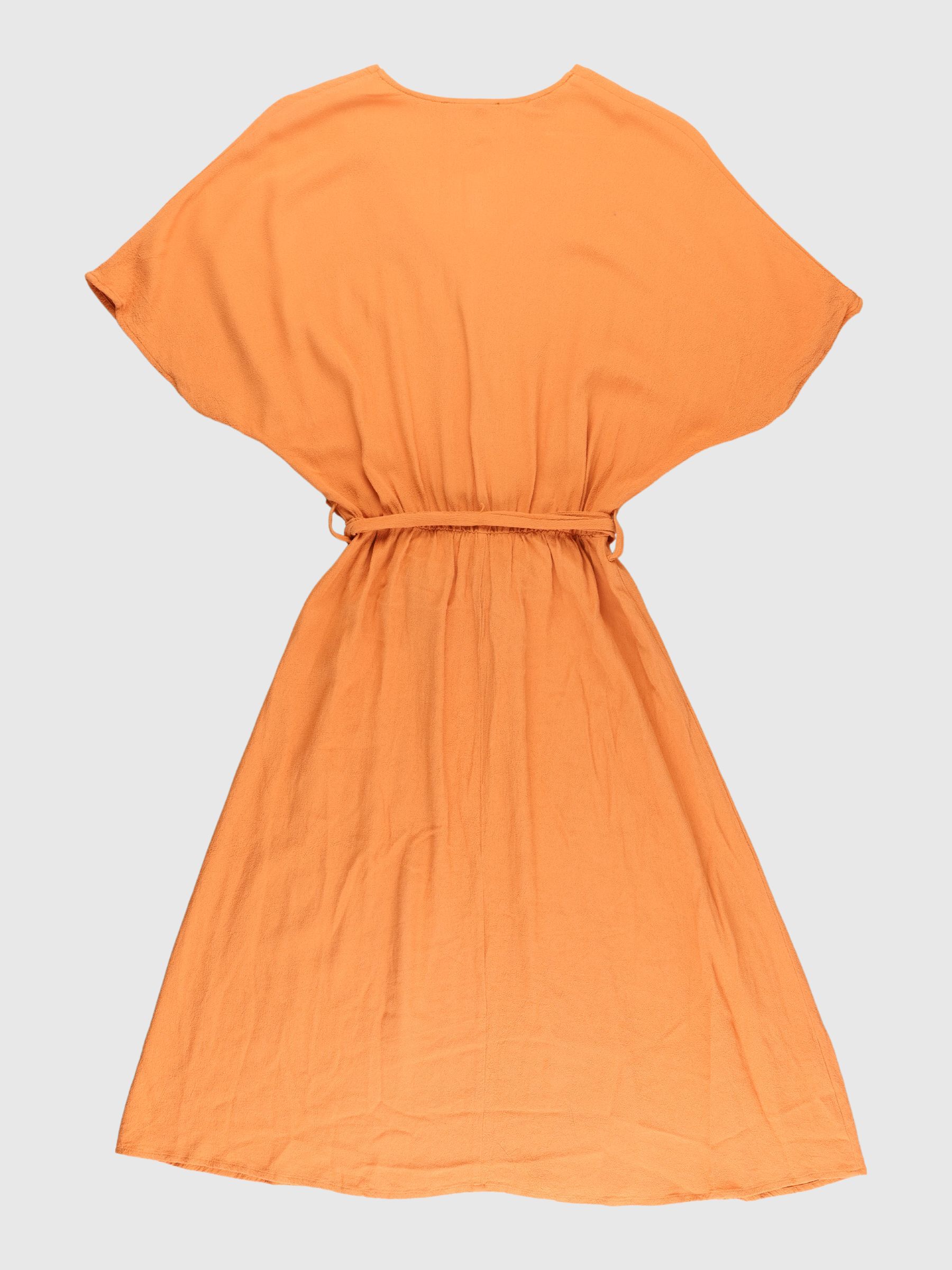 WAIST TIE - MIDI DRESS