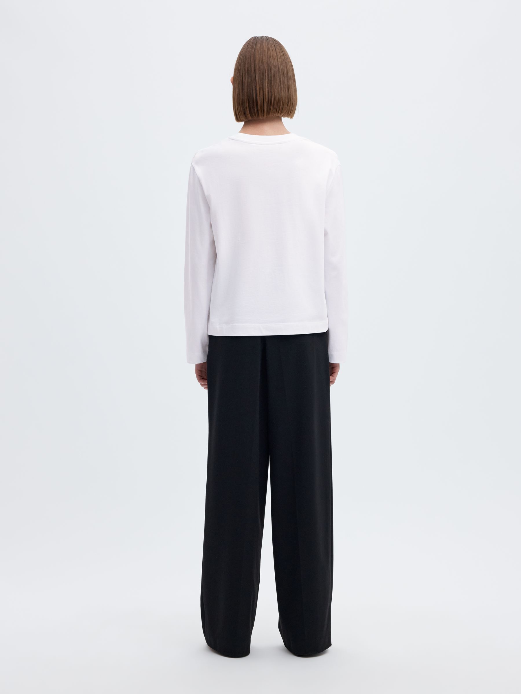 LANGÄRMELIGES BOXY T-SHIRT