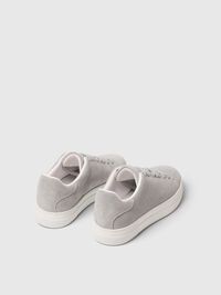 CHUNKY SUÈDE SNEAKERS, Grey, highres