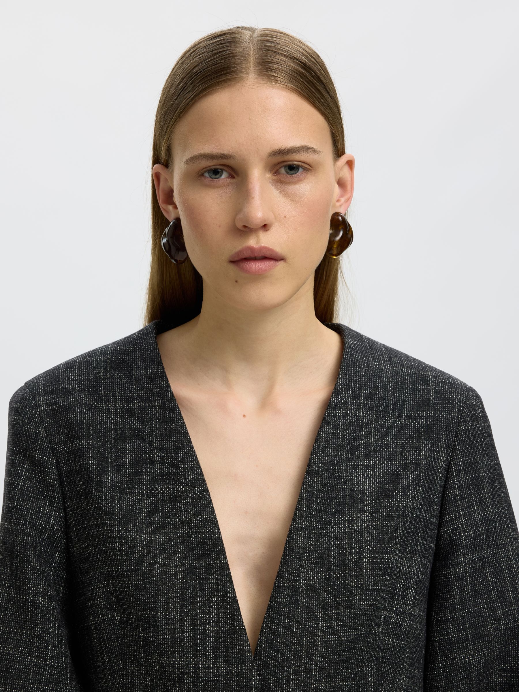 WOOL BLEND BLAZER