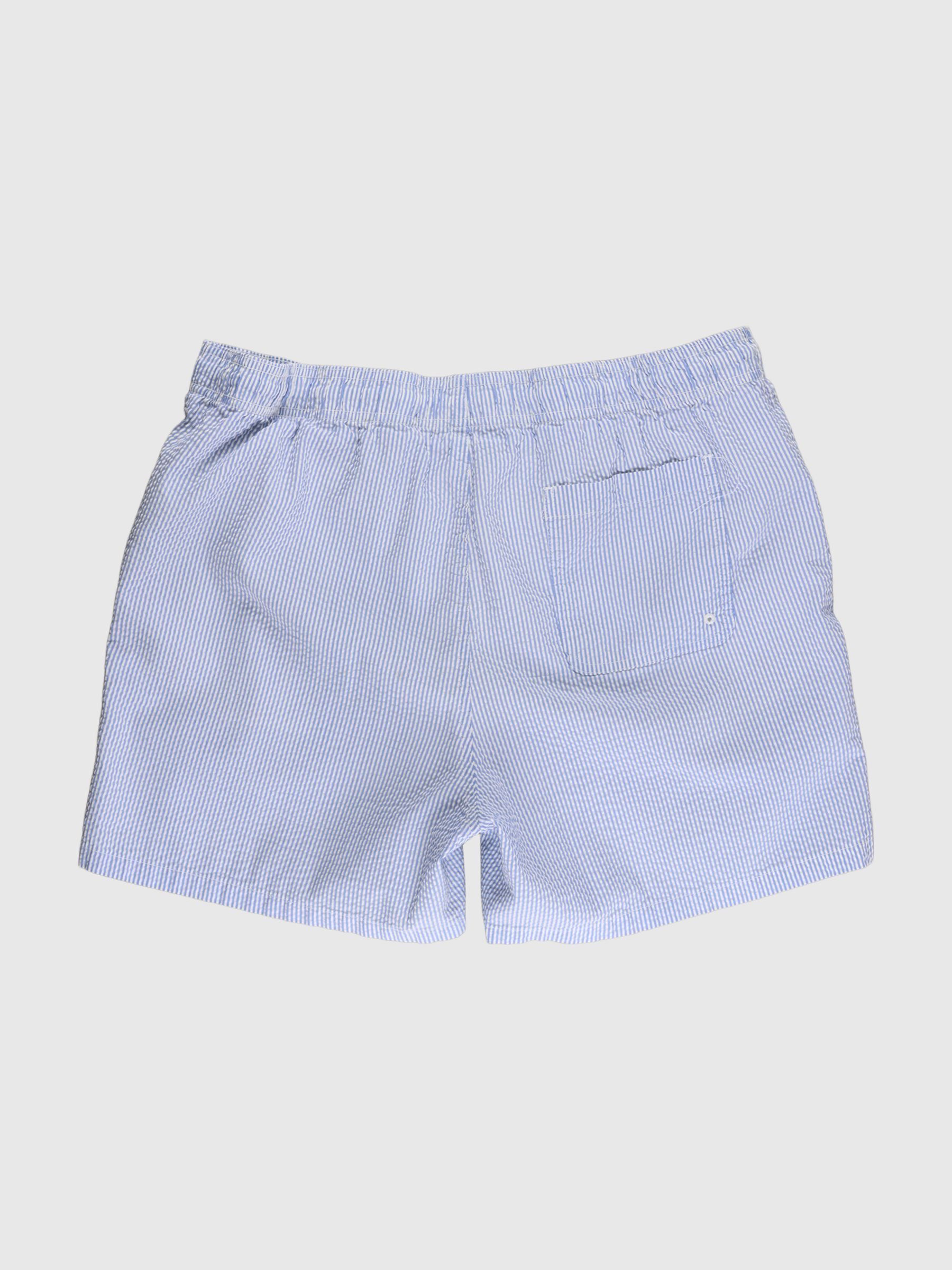 SEERSUCKER SWIM SHORTS