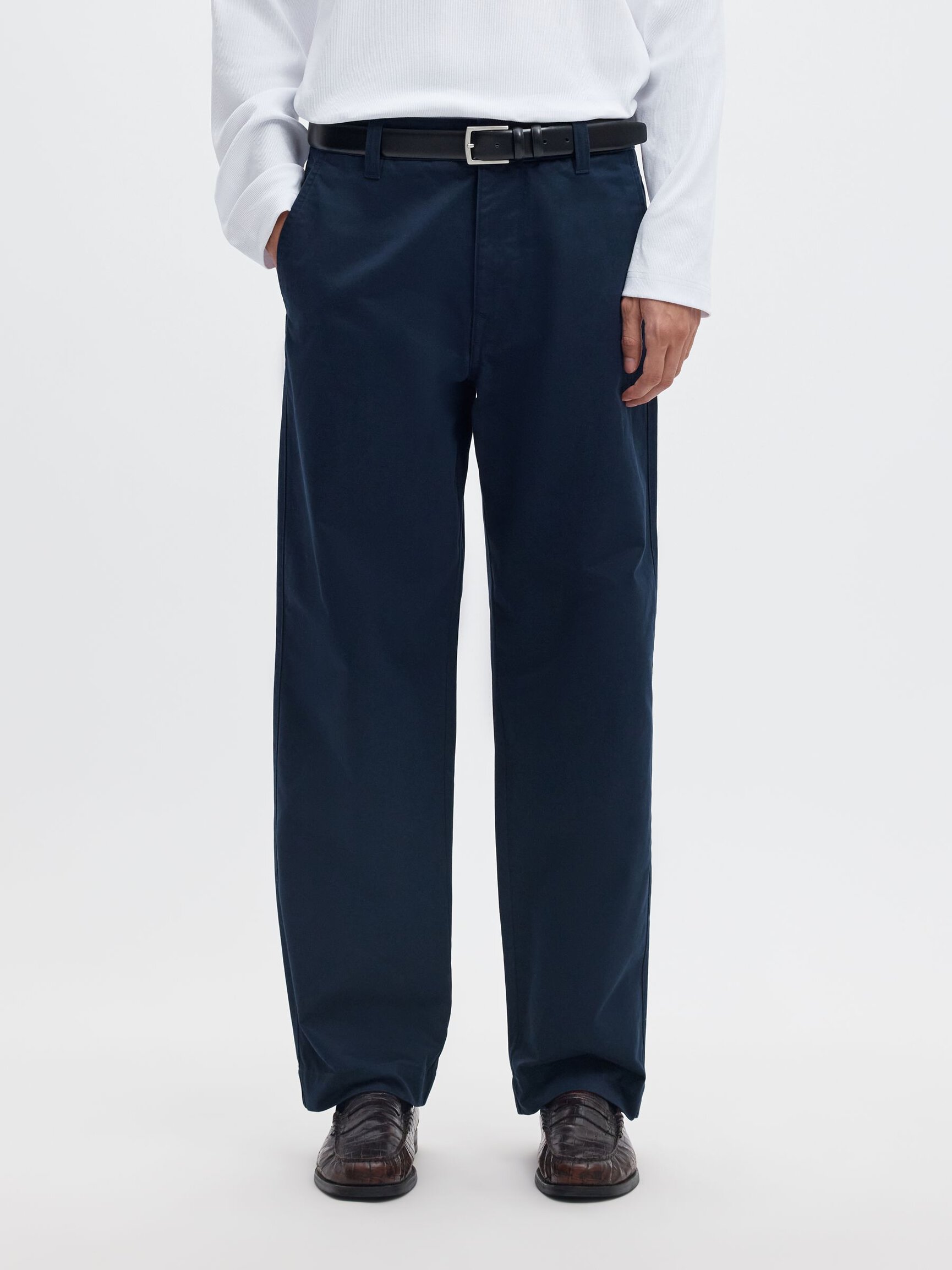 REIVEN RELAXED HEAVYWEIGHT COTTON TROUSERS TROUSERS