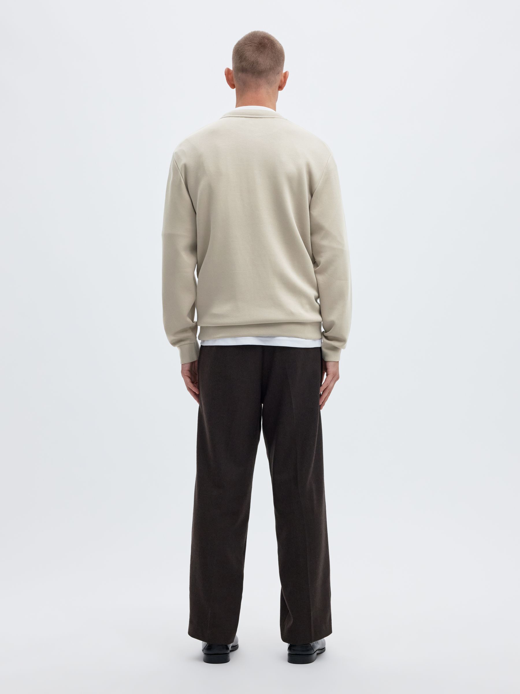VISCOSE BLEND SWEATSHIRT