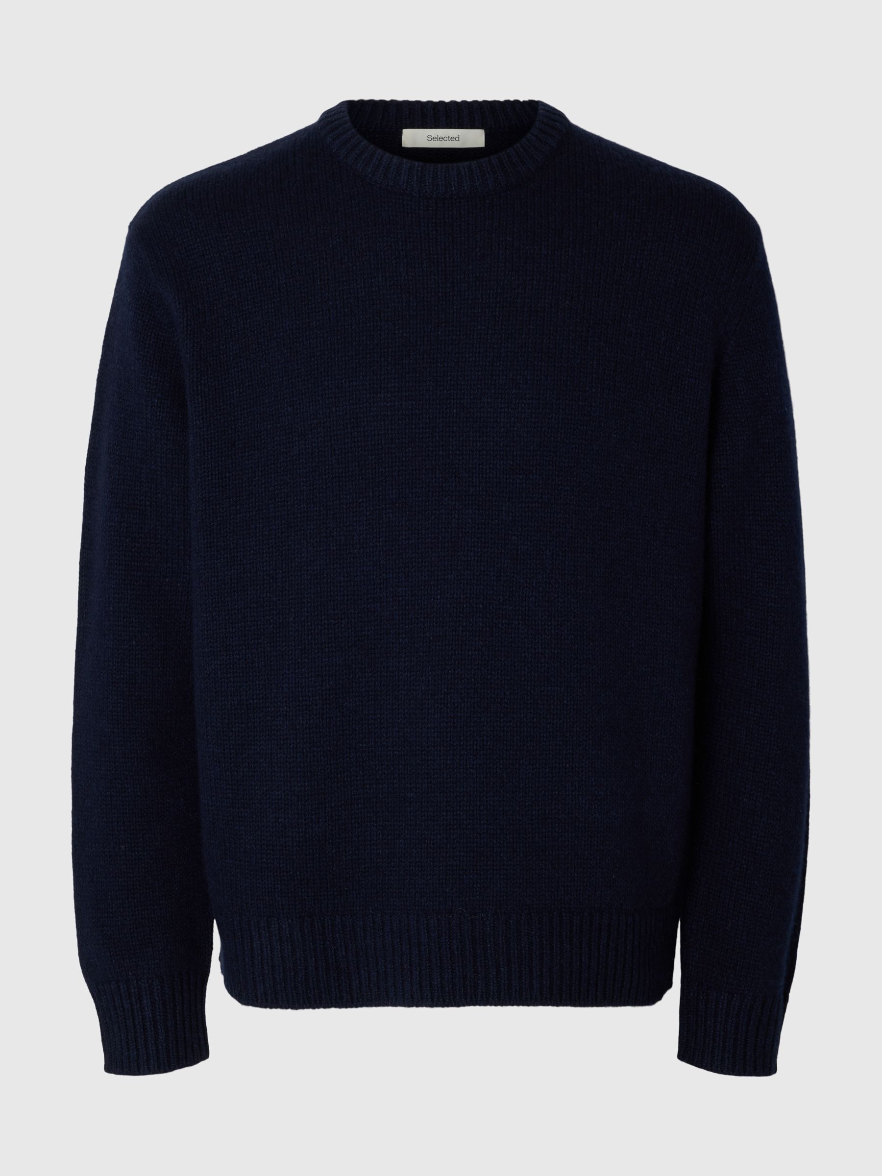 RELAXED FIT WOLLGEMISCH JUMPER