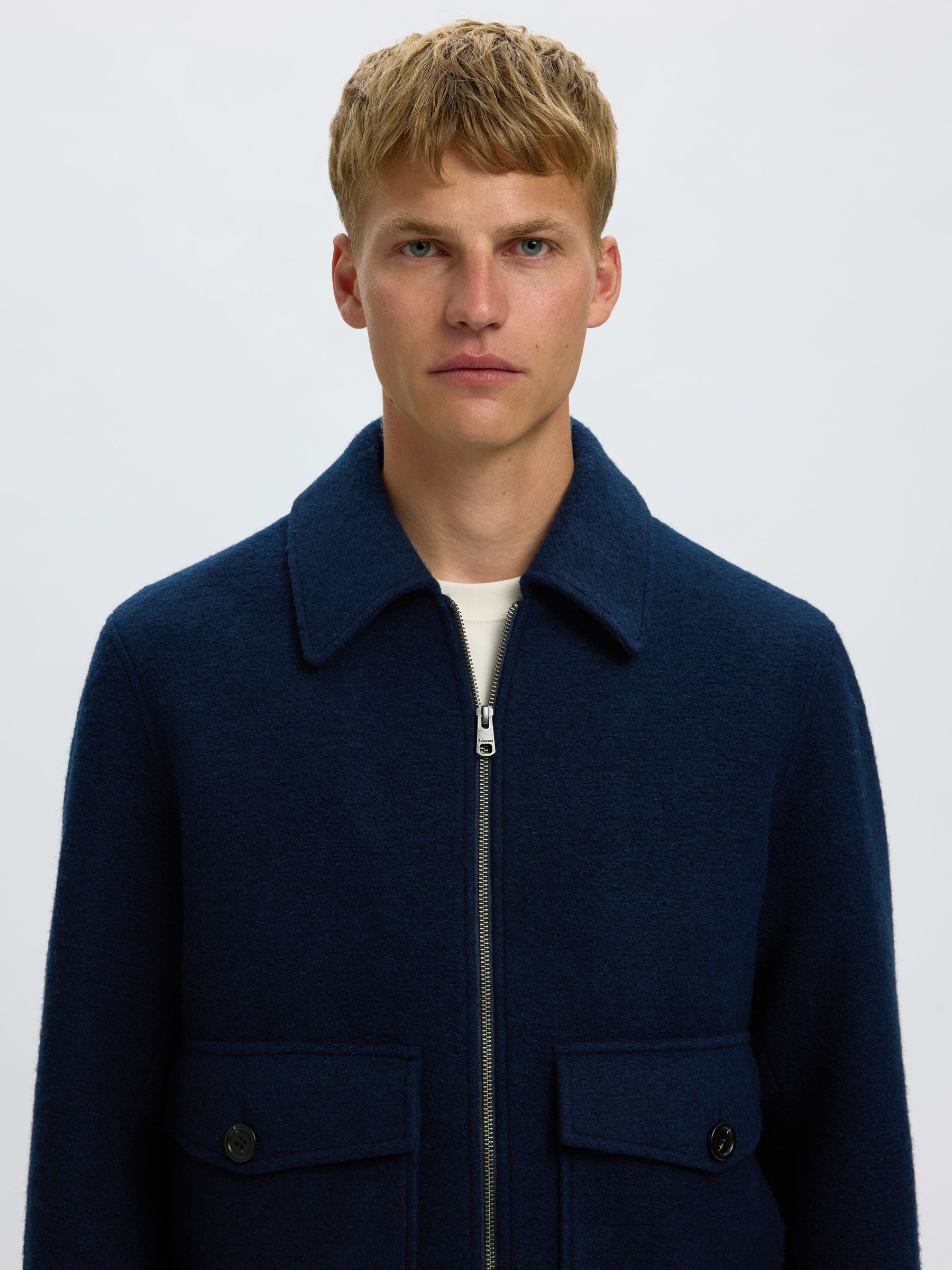WOOL BLEND JACKET