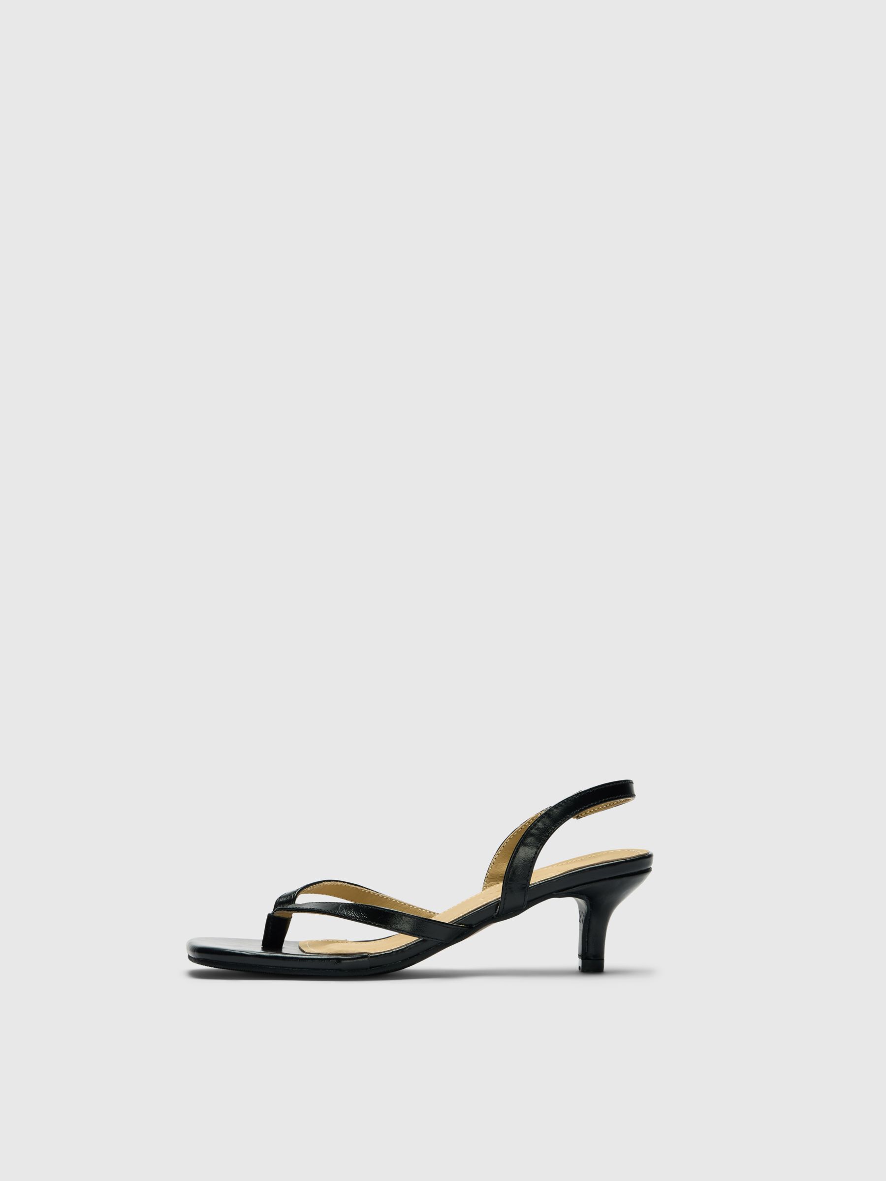 LEDER SANDALEN MIT BREITEN RIEMEN