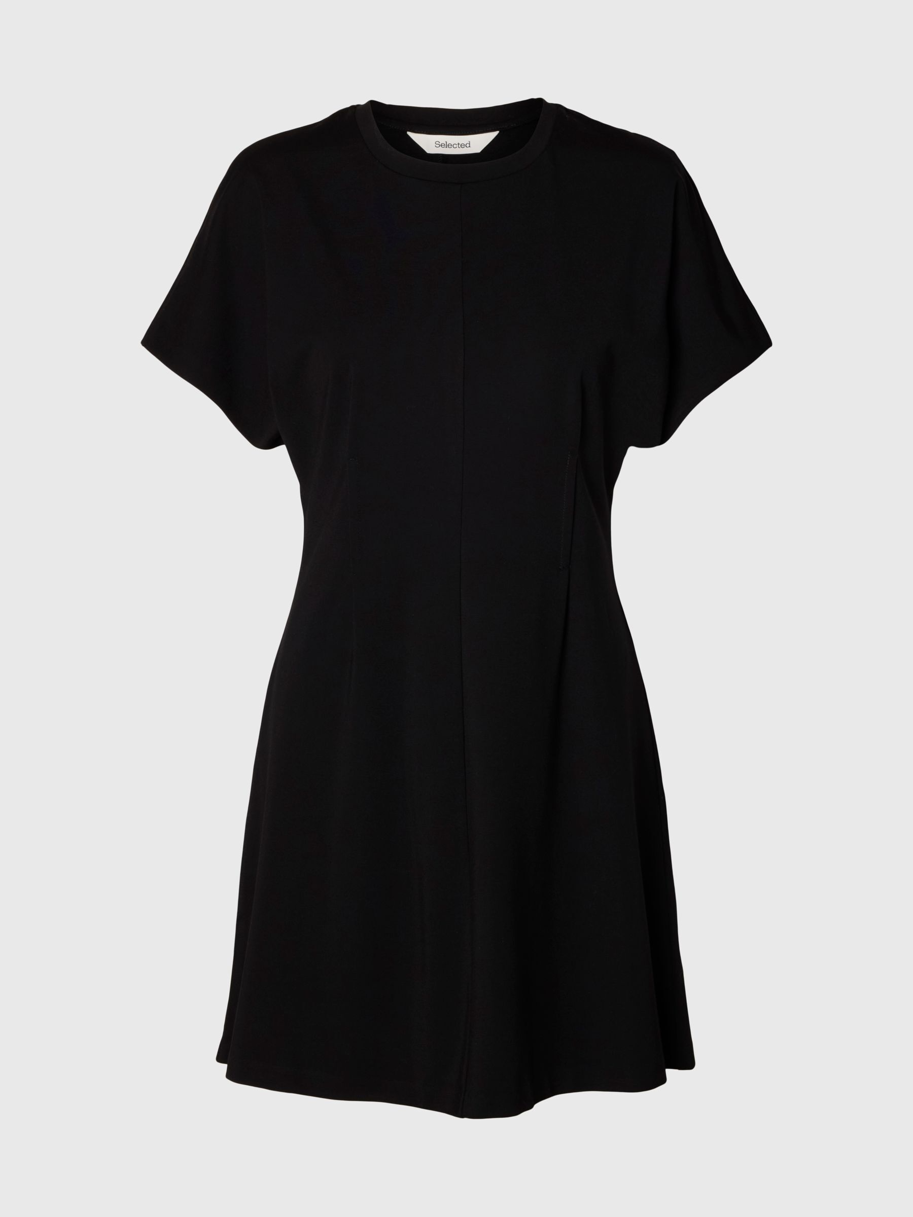 VISCOSE BLEND MINI DRESS