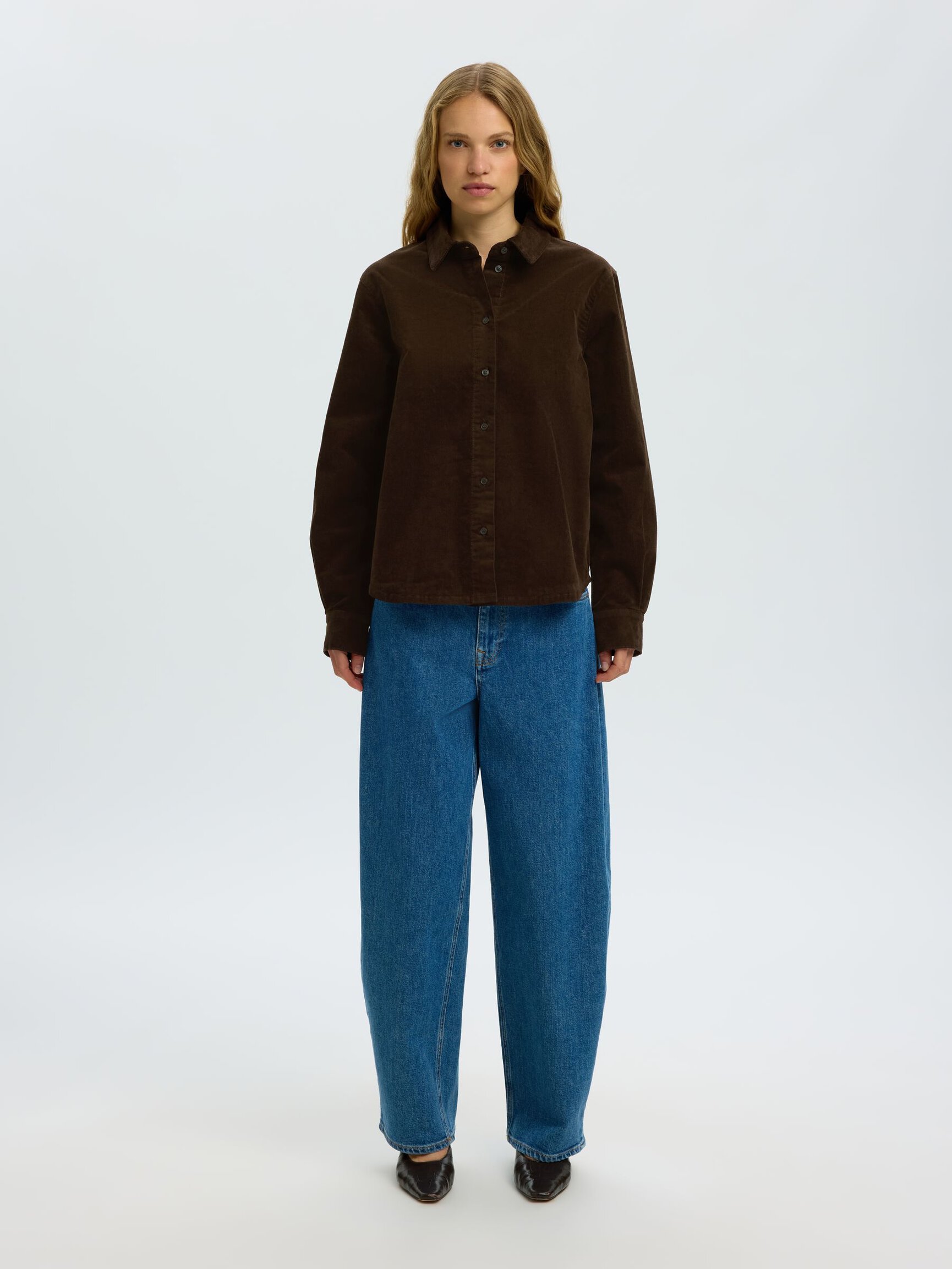 REGULAR FIT CORDUROY SHIRT