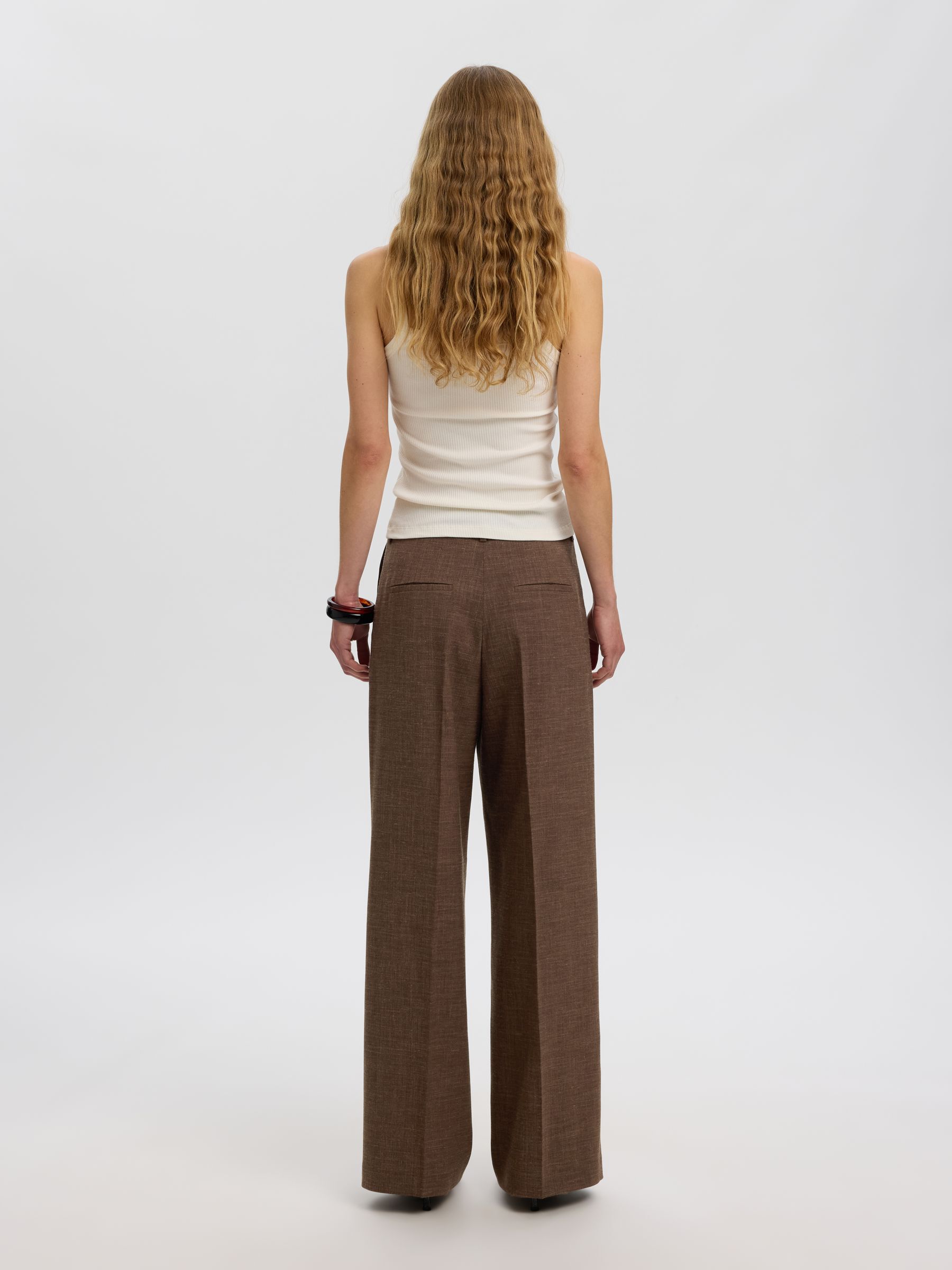 TAILORED WIDE-LEG TROUSERS