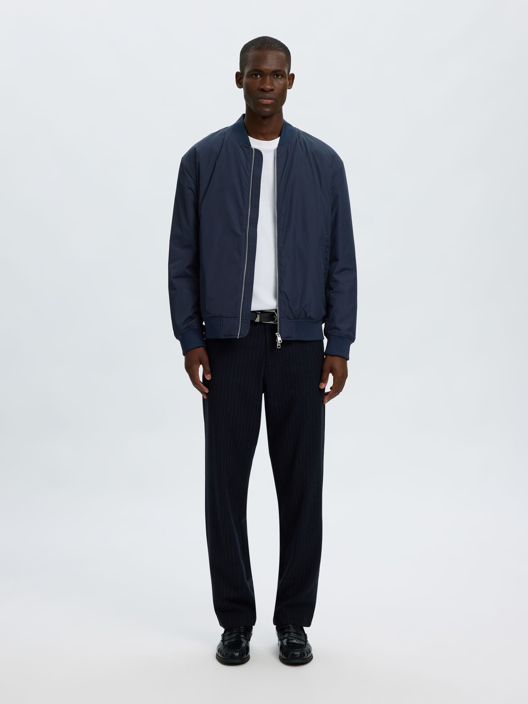 WATER REPELLENT BOMBER JACKET